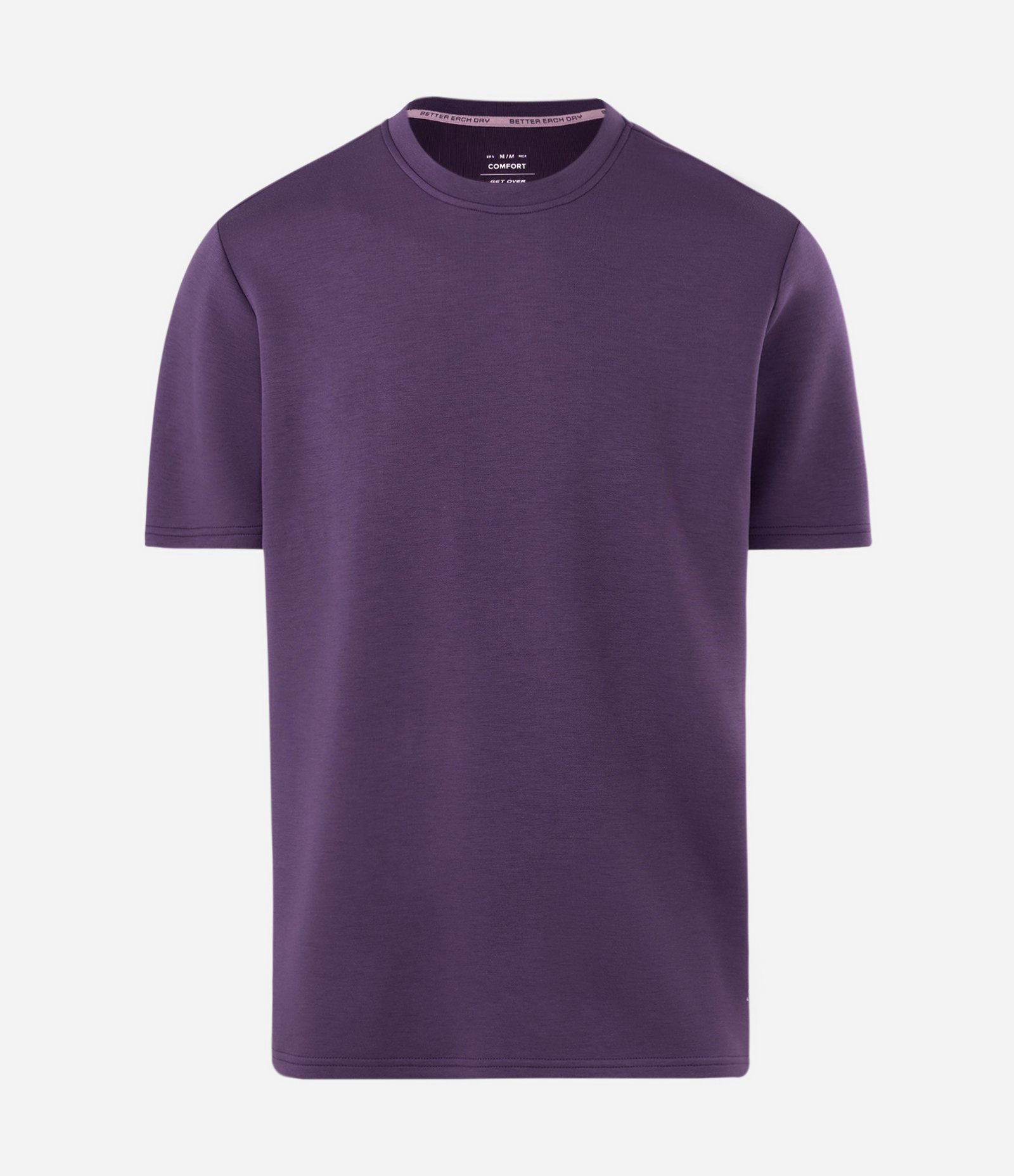 Camiseta Comfort Esportiva em Modal Roxo 6