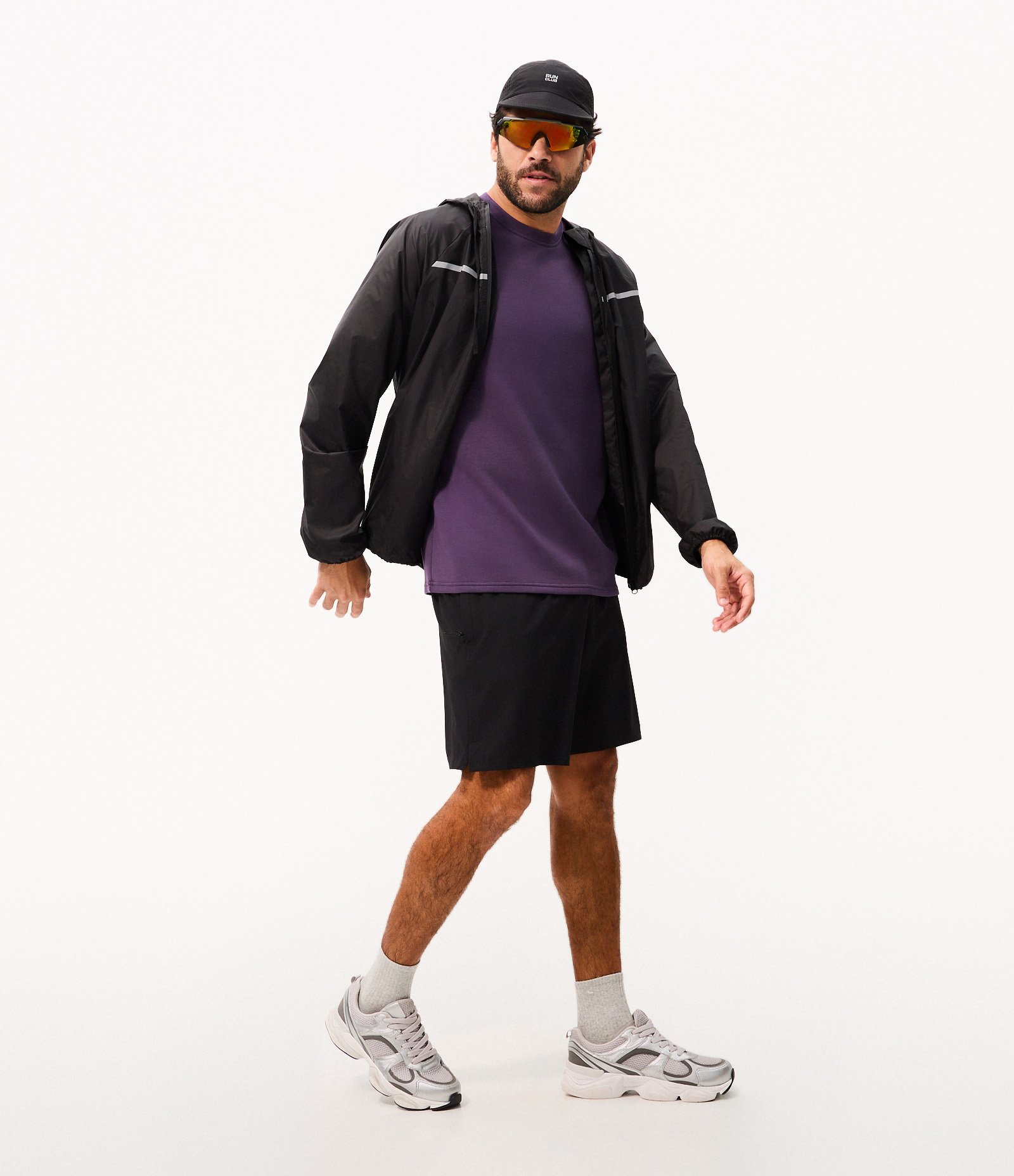 Camiseta Comfort Esportiva em Modal Roxo 2