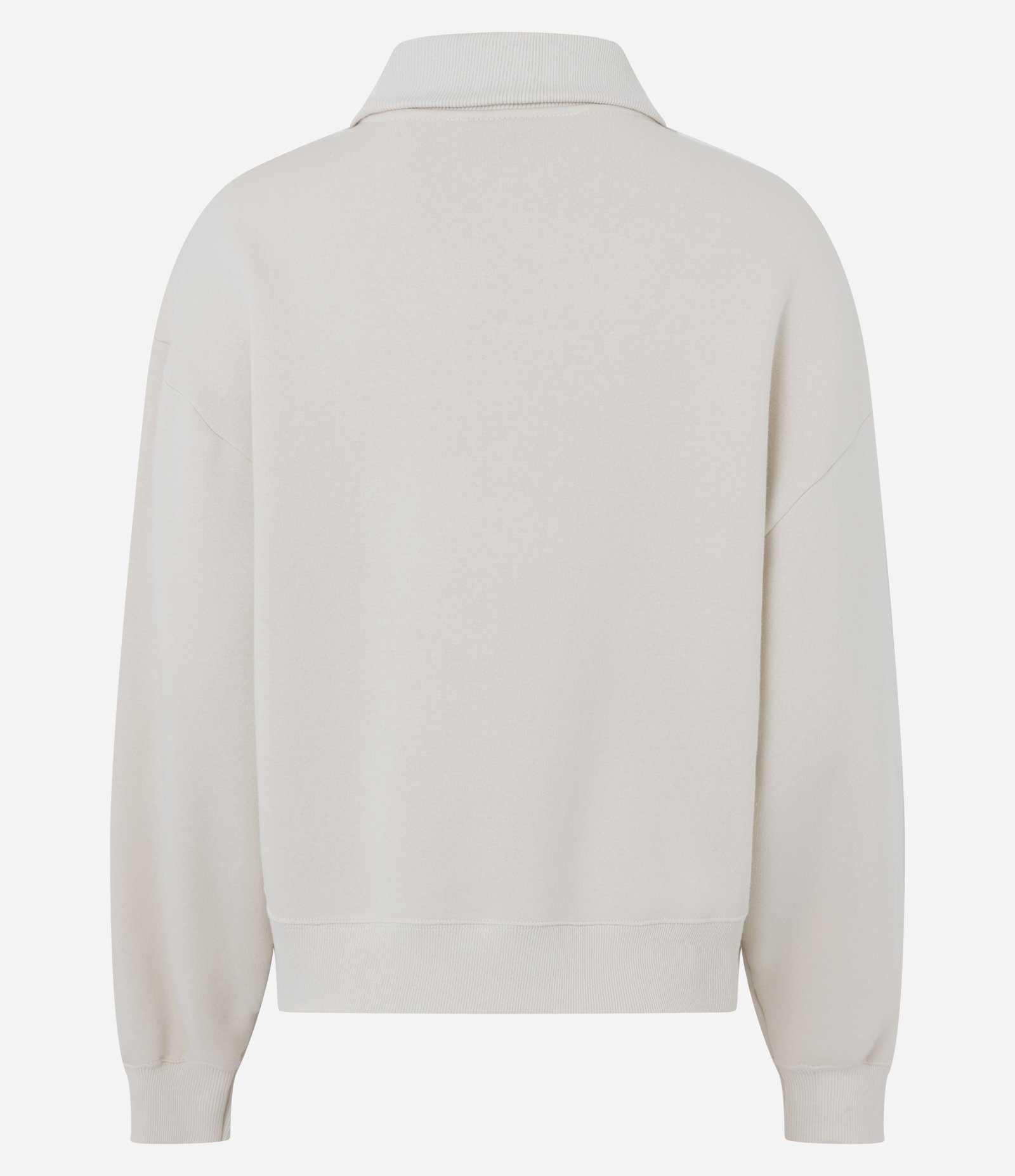 Blusão Moletom com Botõezinhos Delicados Bege 2