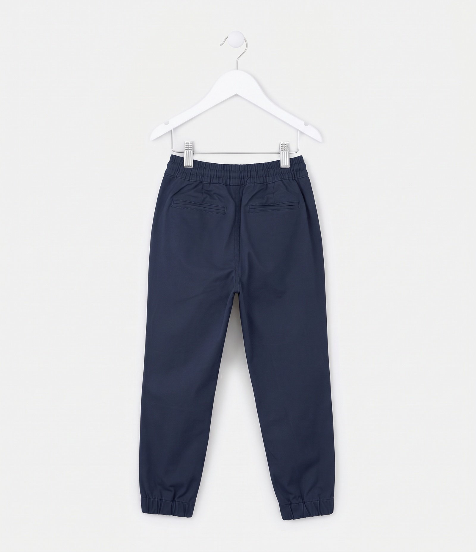 Calça Jogger Infantil em Sarja - Tam 5 a 14 anos Dress Blues 5