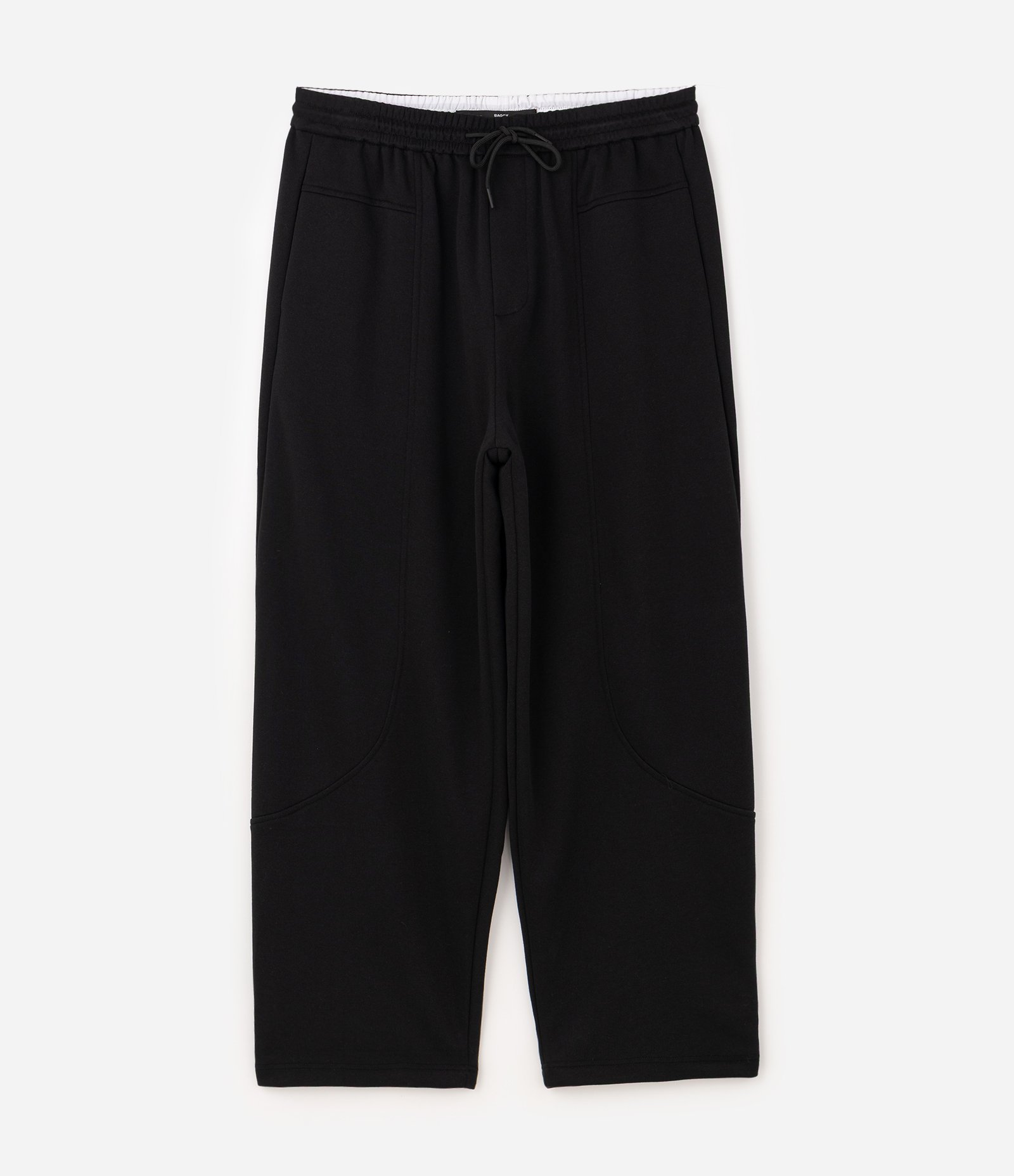 Calça Baggy Balloon em Moletom com Felpa Preto 5