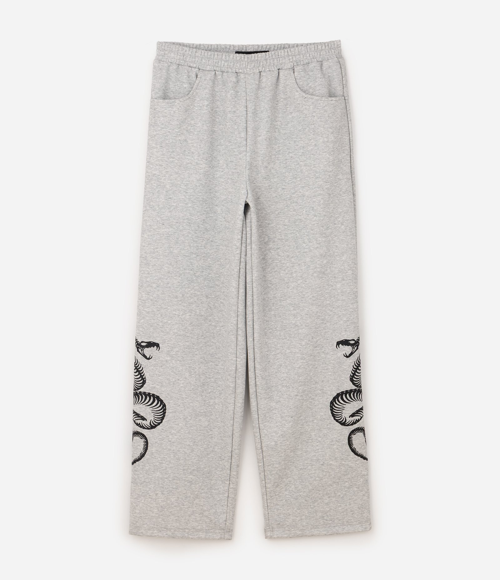 Calça Super Baggy Cobra Tribal Cinza 5