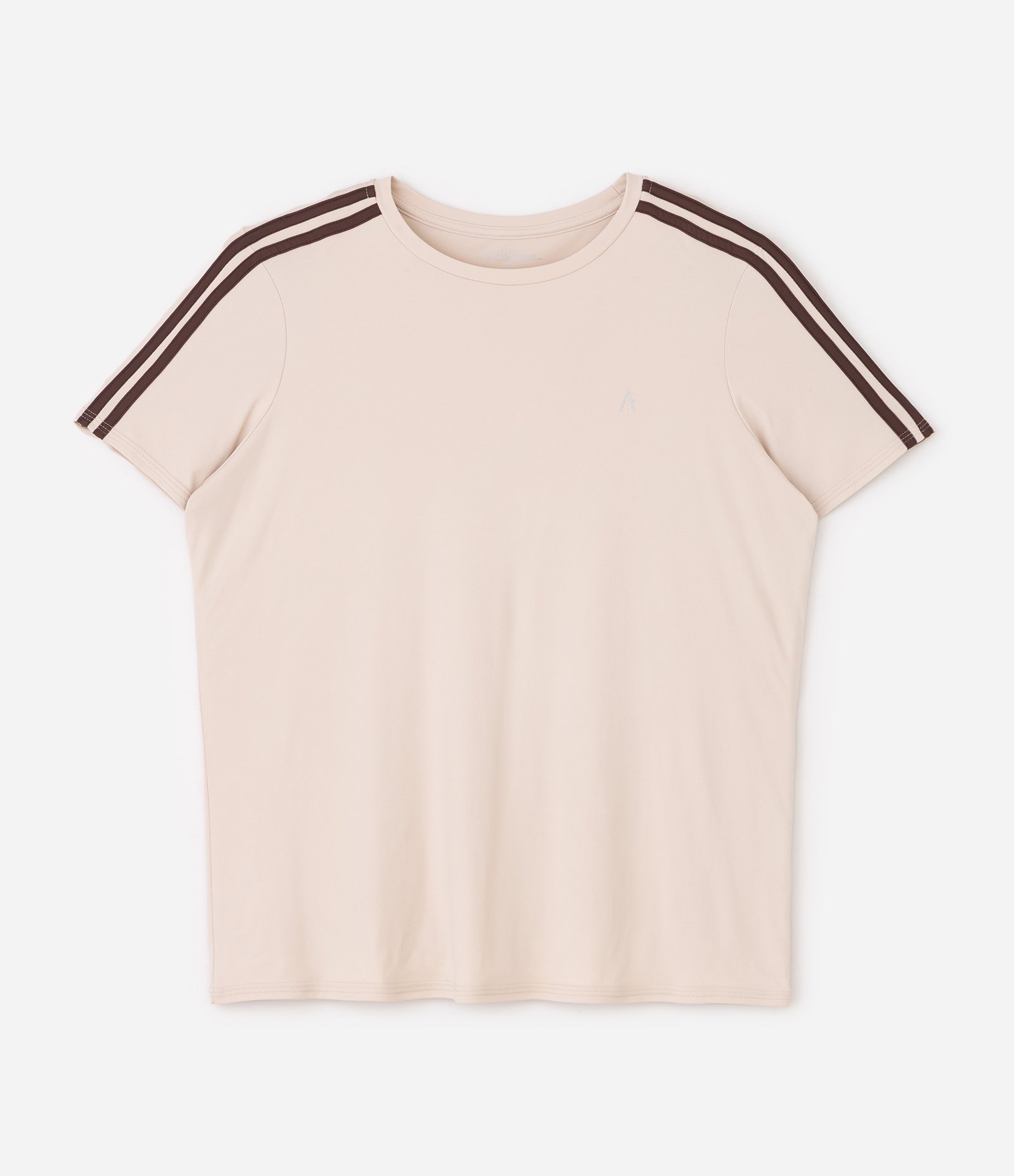 Camiseta Esportiva Tecnologia Dry Curve e Plus Size Bege 4