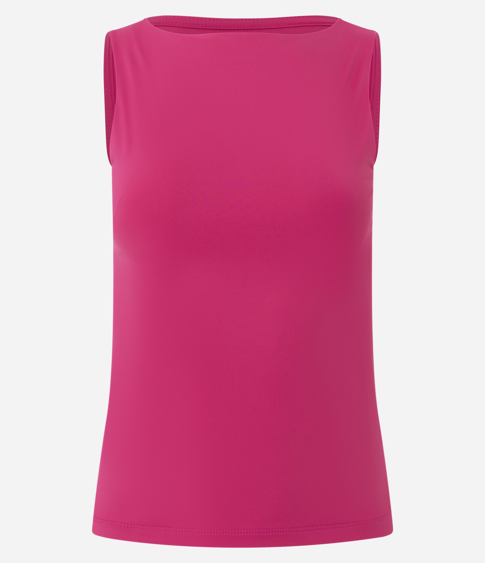 Blusa Regata com Gola Halter em Poliamida Rosa 4