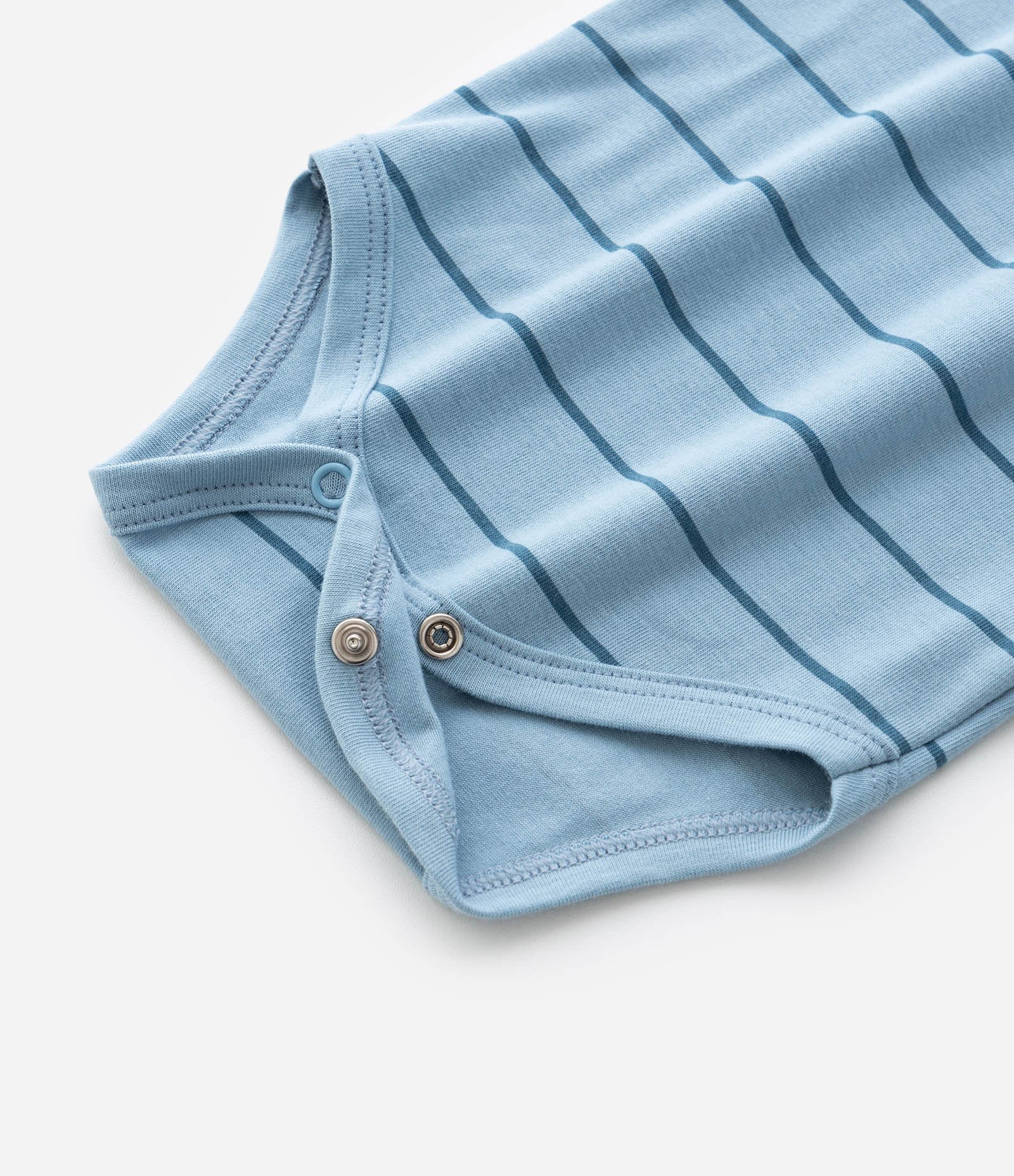 Body Infantil Listrada com Estampa Três Amigos – Tam 0 a 18 Meses Azul 5