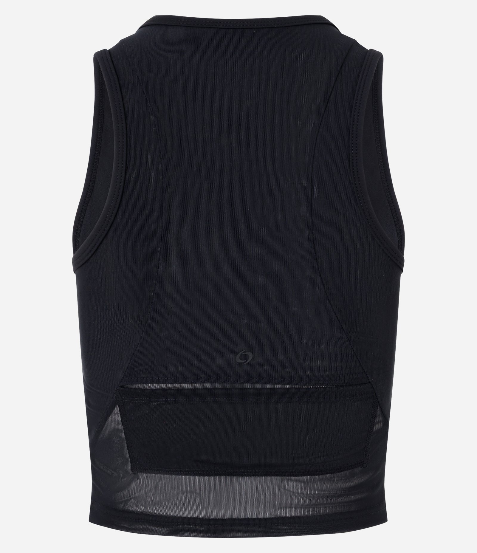 Regata Esportiva com Tule nas Costas Preto 6