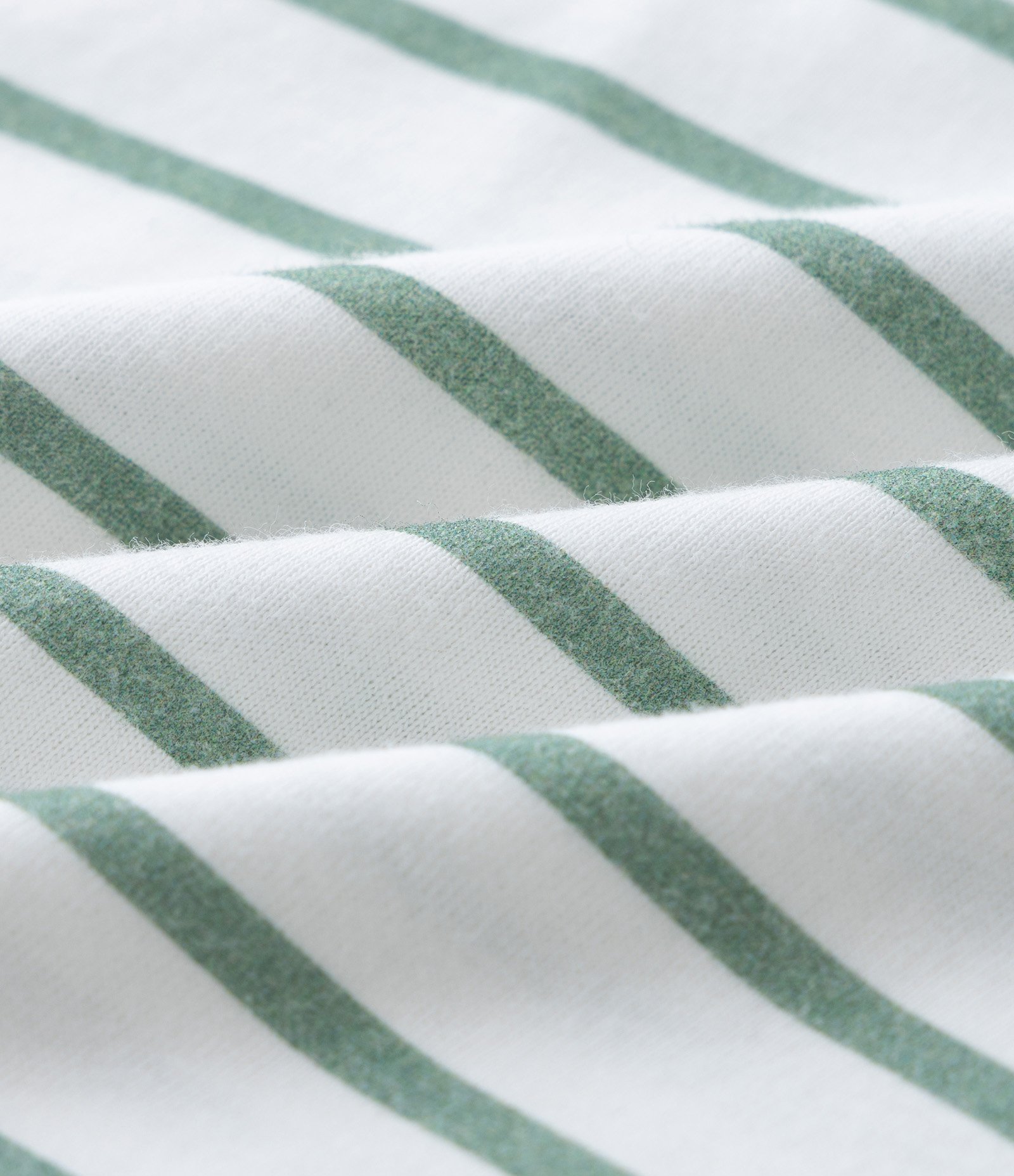 Conjunto Infantil com Camiseta Listrada e Bermuda – Tam 0 a 18 Meses Verde/Branco 9