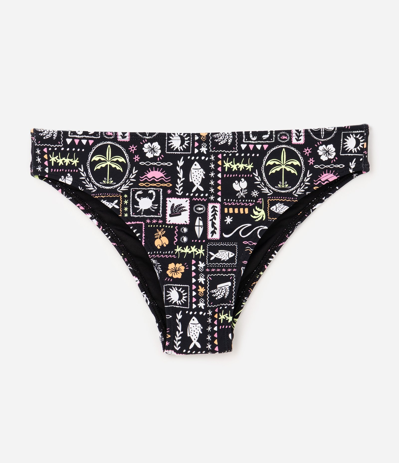 Conjunto Praia Infantil UV com Zíper Frontal Infantil - Tam 5 a 14 Anos Preto 4