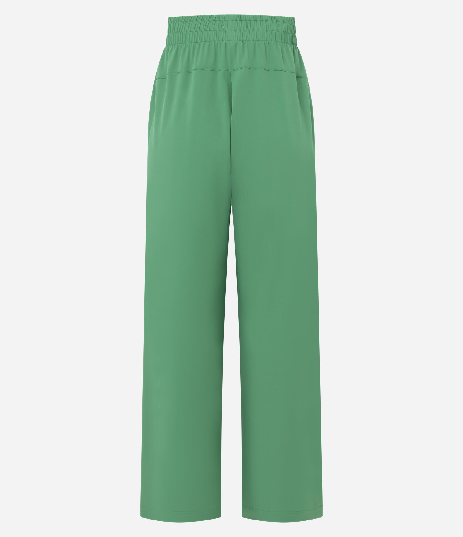 Calça Reta Esportiva com Friso Contrastante Verde 6