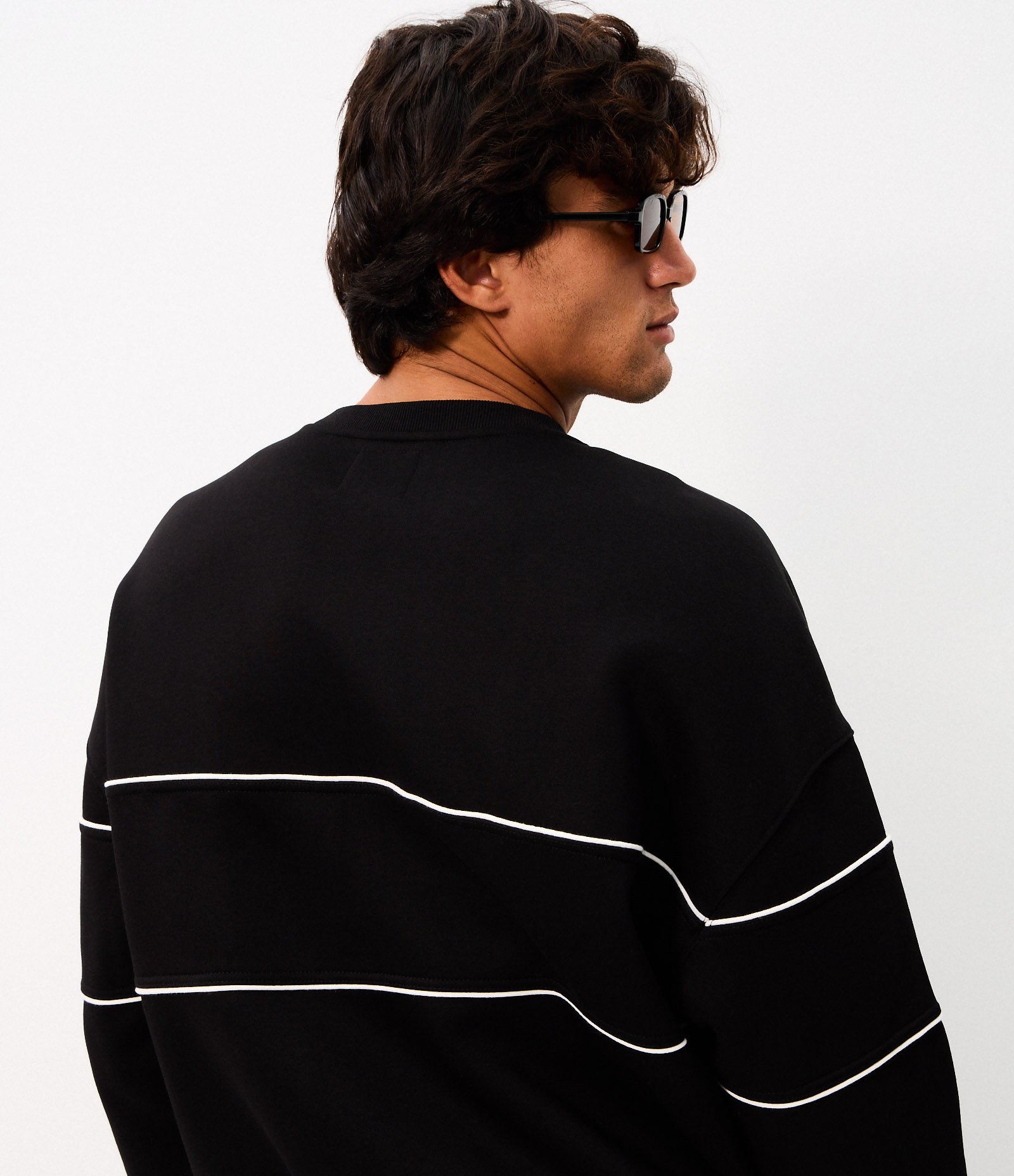 Moletom Boxy com Estampa Unlimited Series Preto 3
