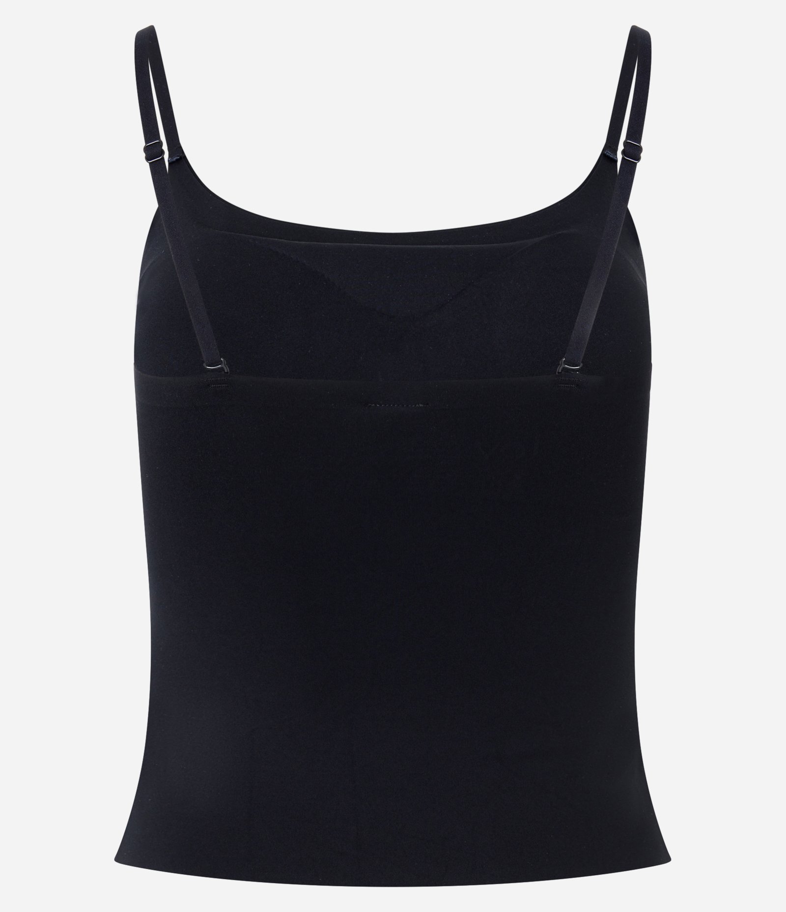 Camisete com Bojo em Microfibra com Alças Reguláveis Preto 5
