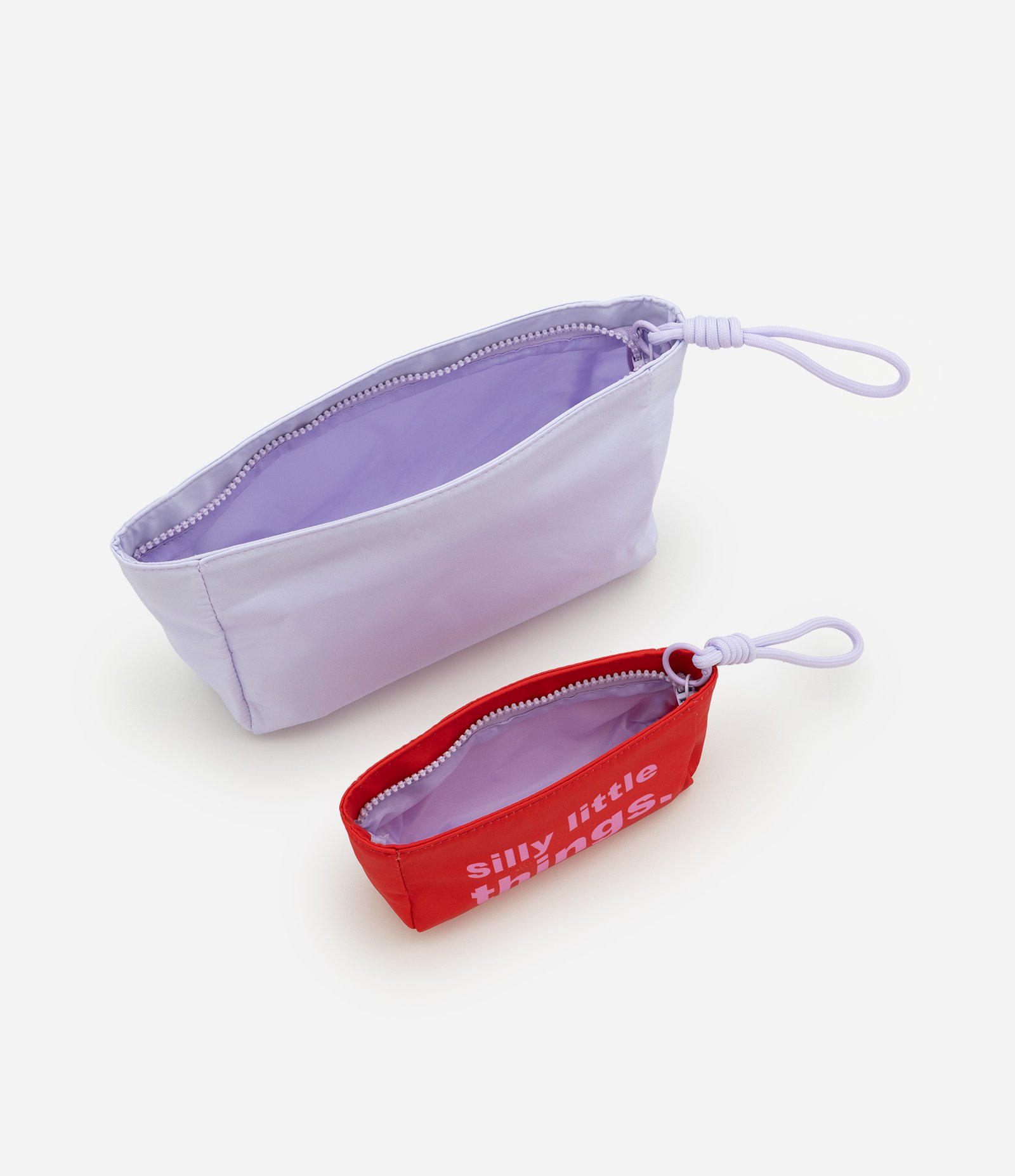 Kit 02 Necessaires com Tamanhos Variados Multicores 5