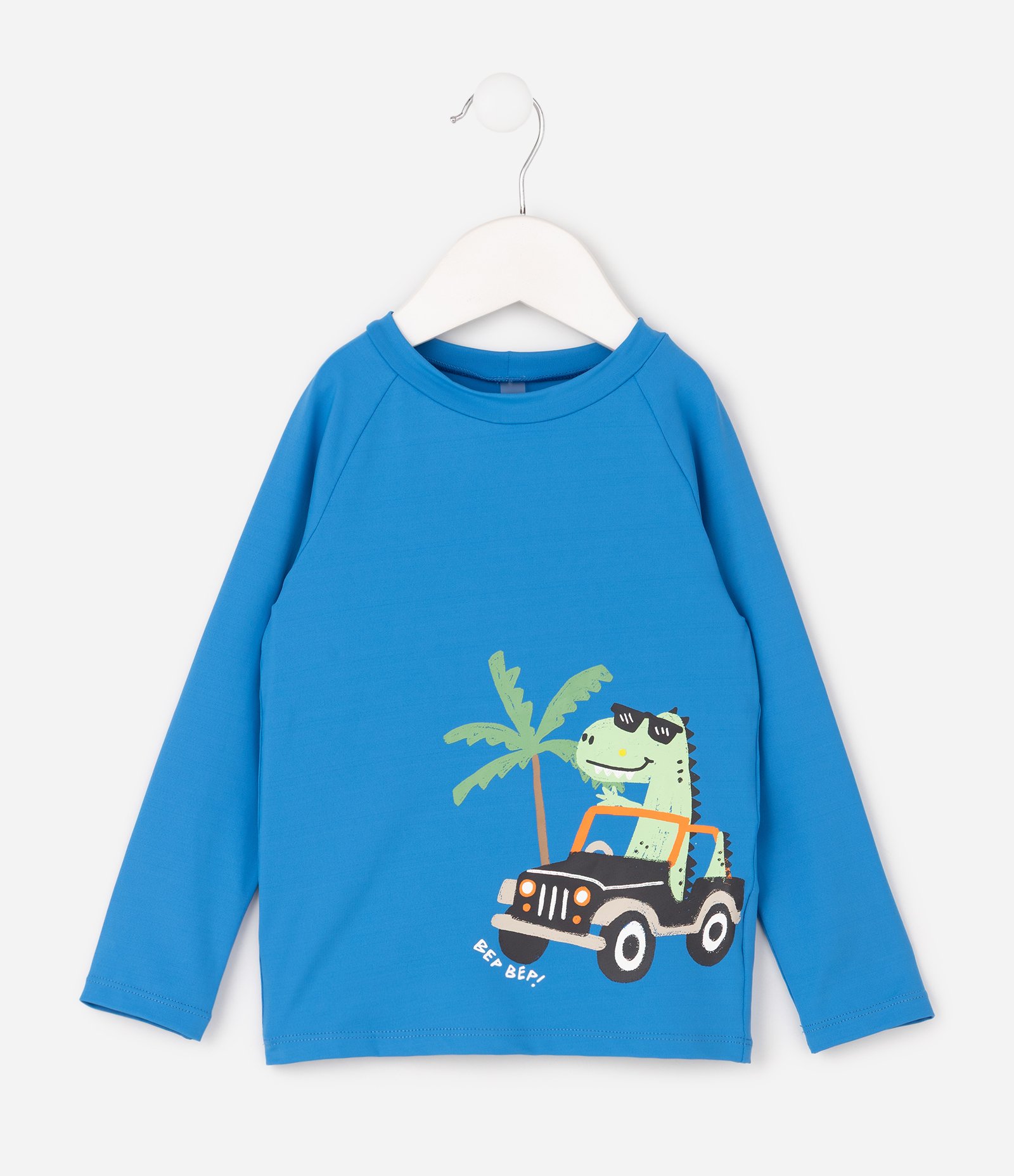 Conjunto Infantil com Proteção UV e Estampa Dino - Tam 1 a 4 Anos Sortido 2
