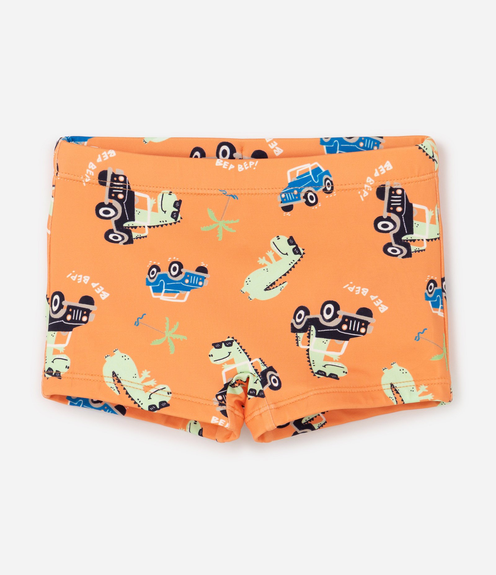 Conjunto Infantil com Proteção UV e Estampa Dino - Tam 1 a 4 Anos Sortido 4