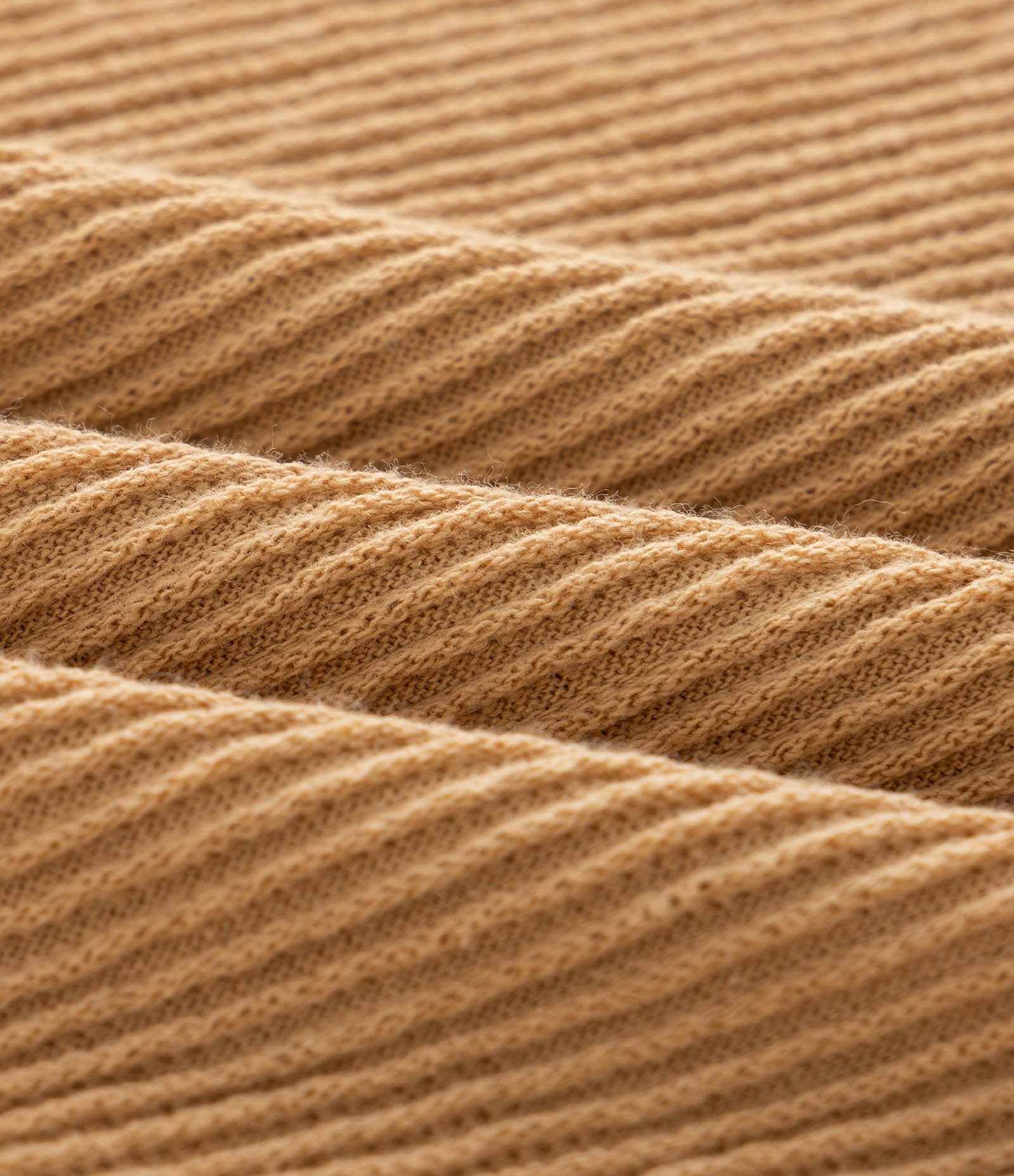 Camiseta Regular em Algodão Texturizado Bege 4