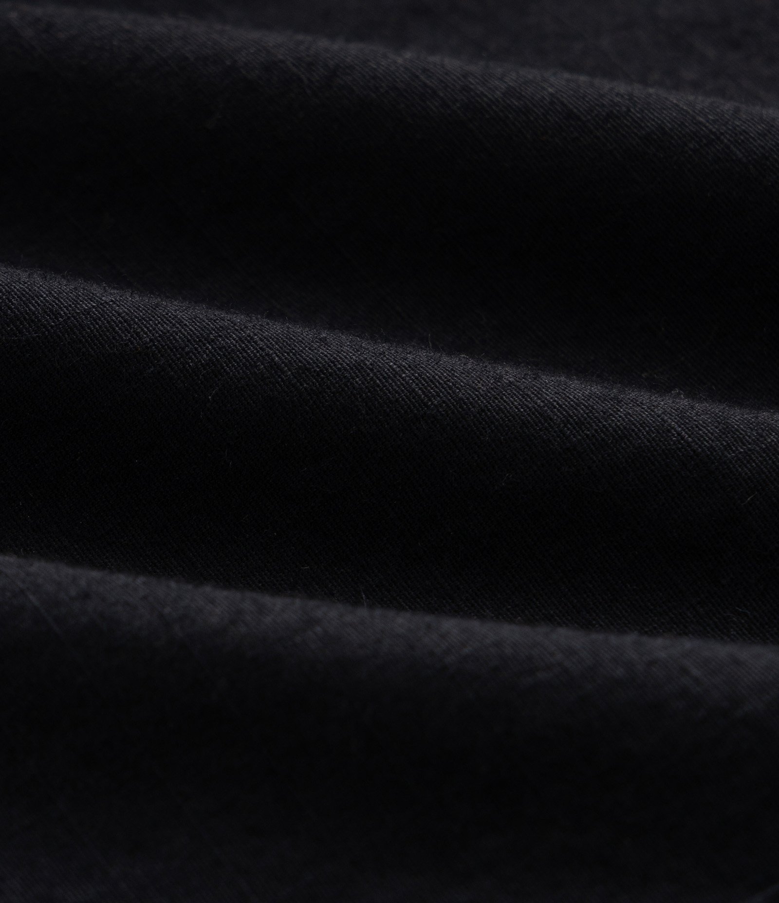 Calça Cargo em Sarja com Bolsos Laterais Preto 3
