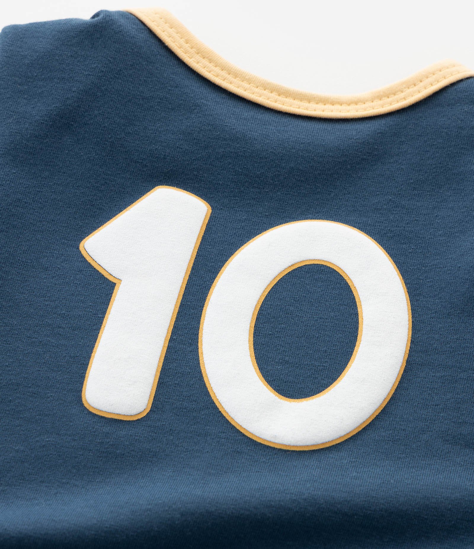 Body Infantil com Lettering Futuro Camisa 10 da Seleção– Tam 0 a 18 Meses Azul Marinho 5