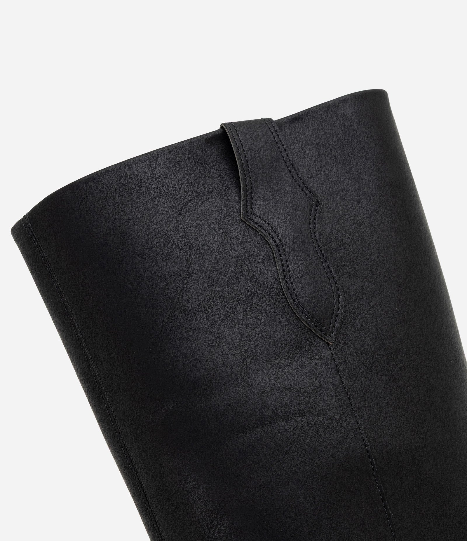 Bota Biker Boot em PU com Detalhe em Metal na Lateral Preto 6
