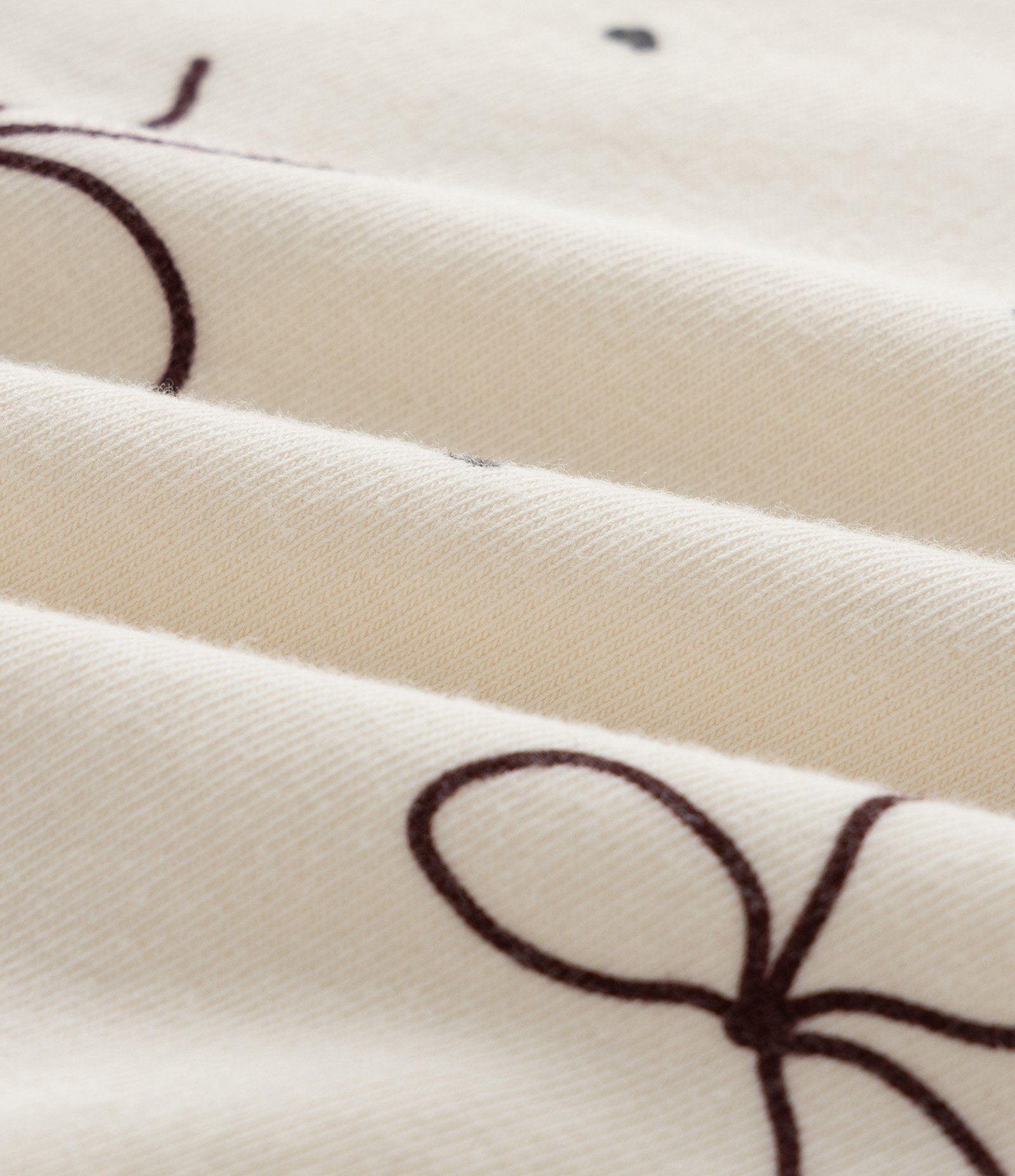Conjunto Infantil com Blusa e Jardineira em Veludo – Tam 1 a 6 Anos Caramelo/Off White 5