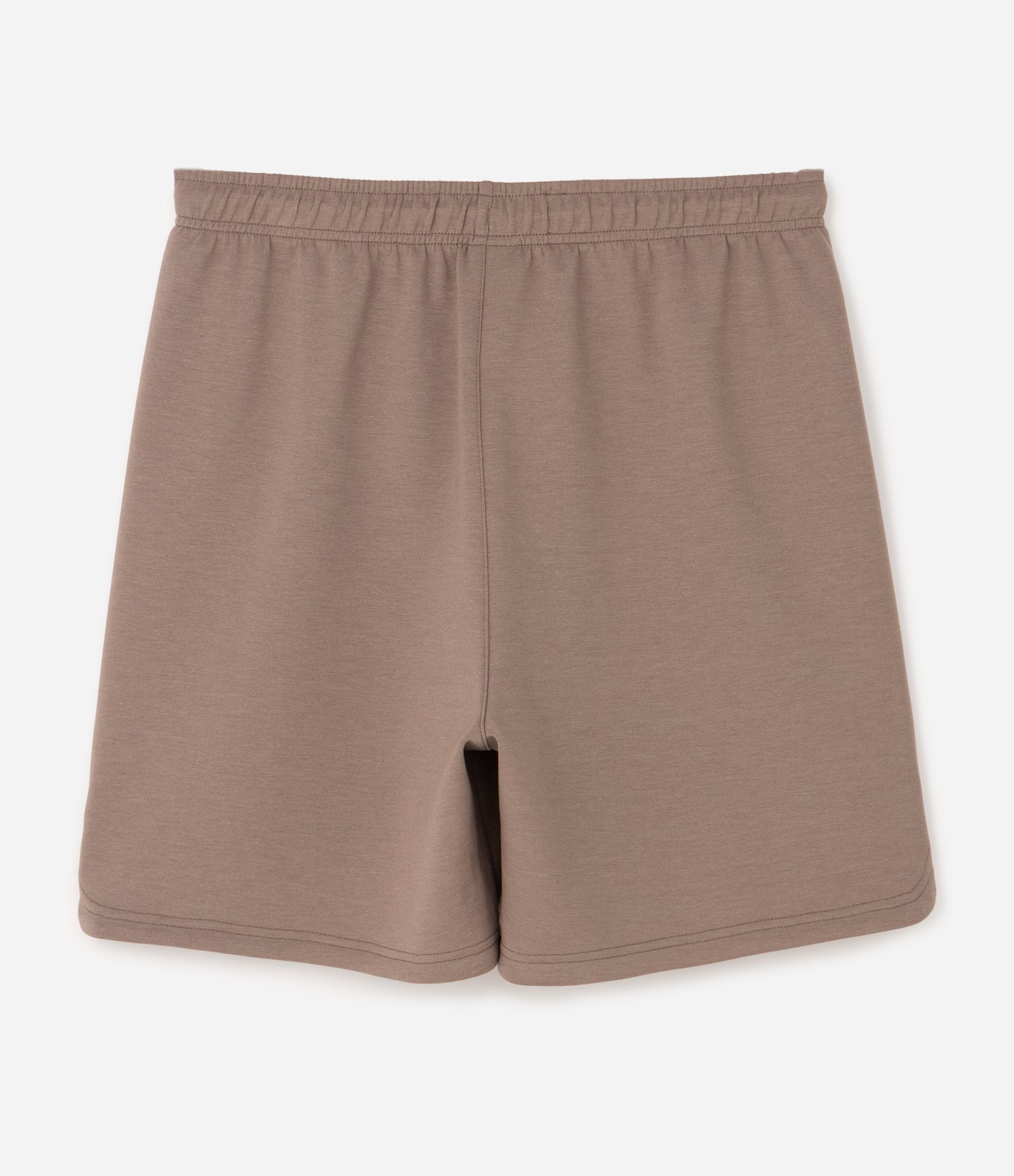 Bermuda Esportiva em Moletom Tecnológico com Cós Elástico e Zíper no Bolso Cinza 7