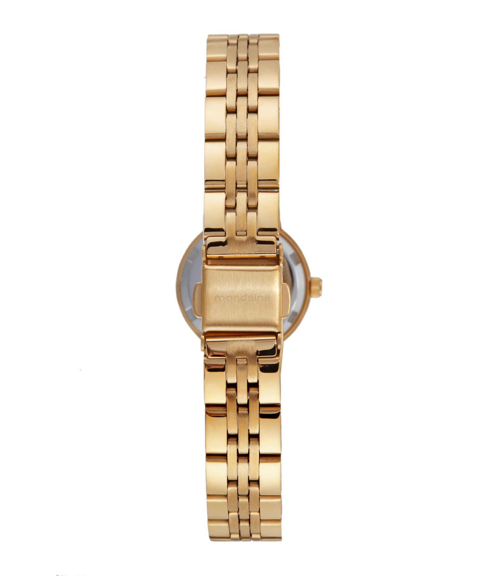 Relógio Analógico Mondaine Aço Modelo 32732LPMVDE1KB Dourado 4