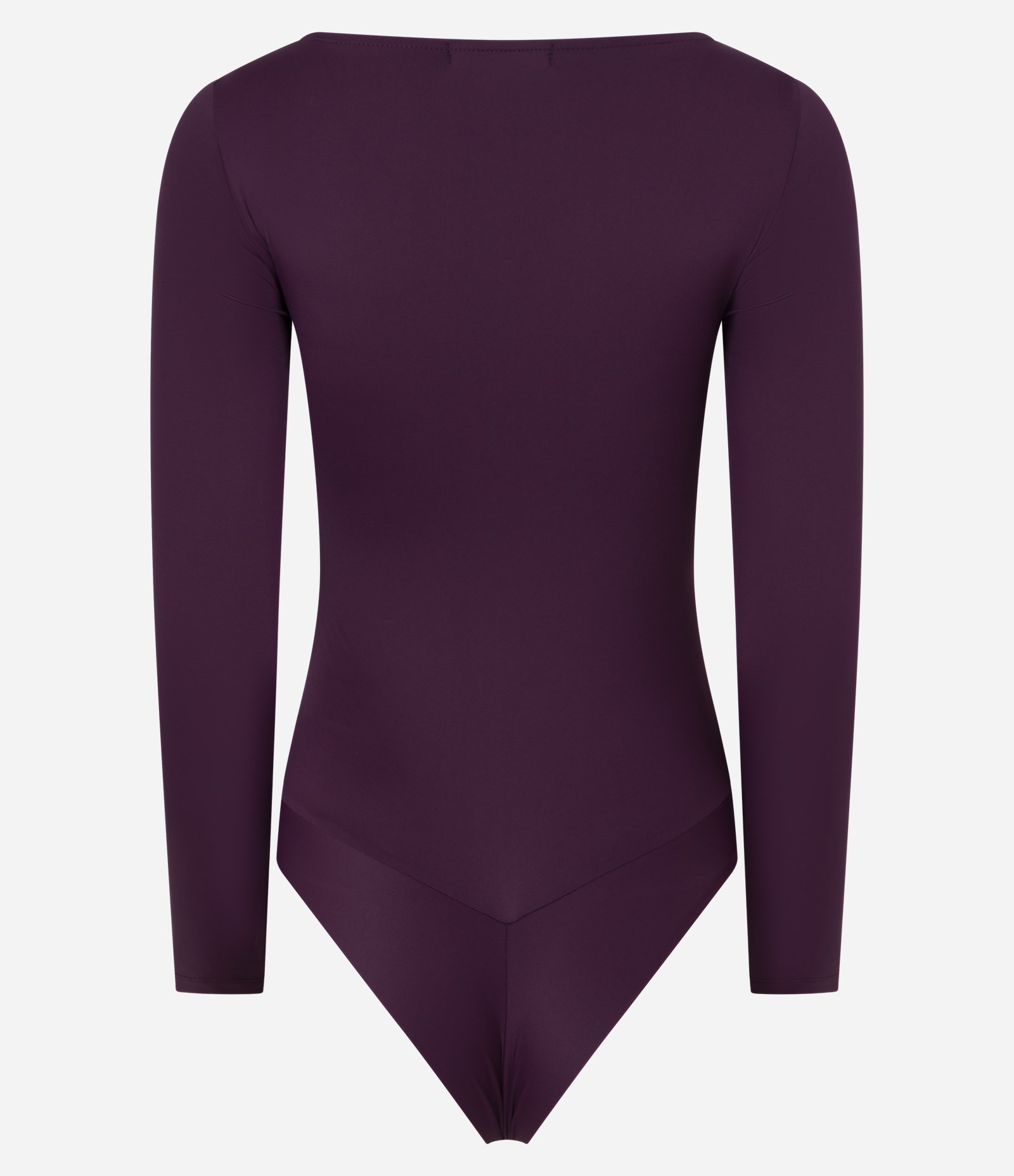 Body Básico em Poliamida com Gola Canoa Roxo 3