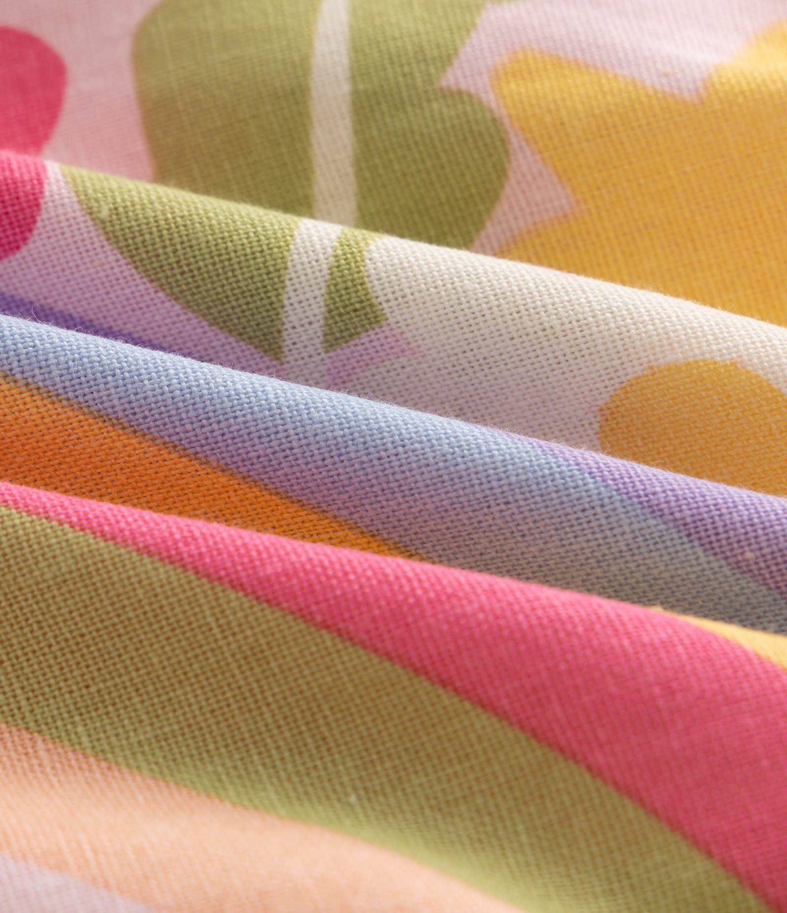 Vestido Infantil Em Viscolinho Arco Iris - Tam 1 a 6 Anos Rosa 3
