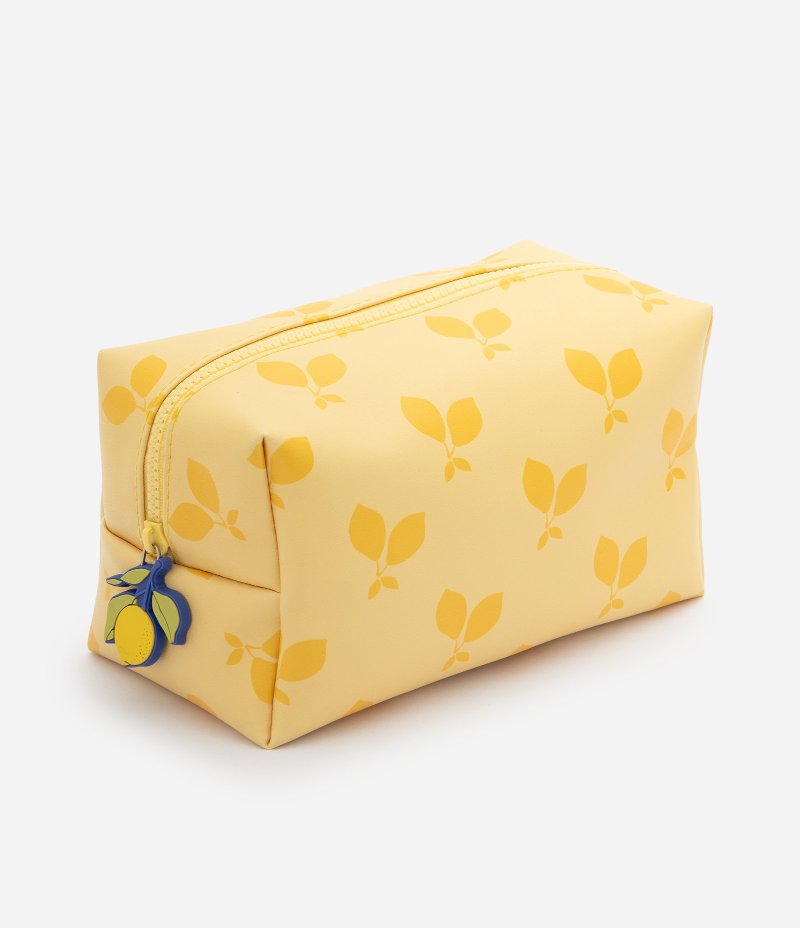 Necessaire Média com Puxador em Formato de Fruta Amarelo 1