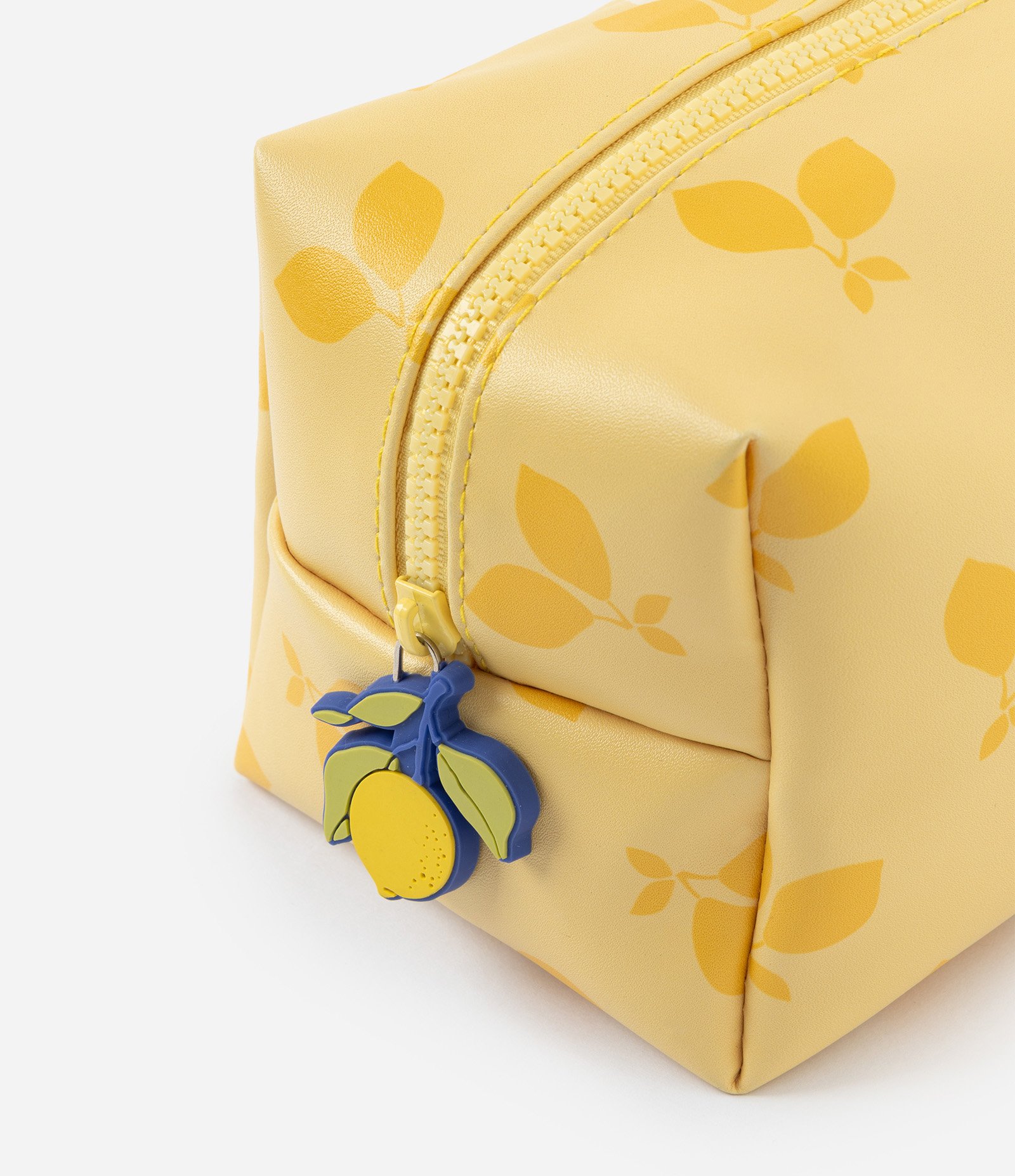 Necessaire Média com Puxador em Formato de Fruta Amarelo 5