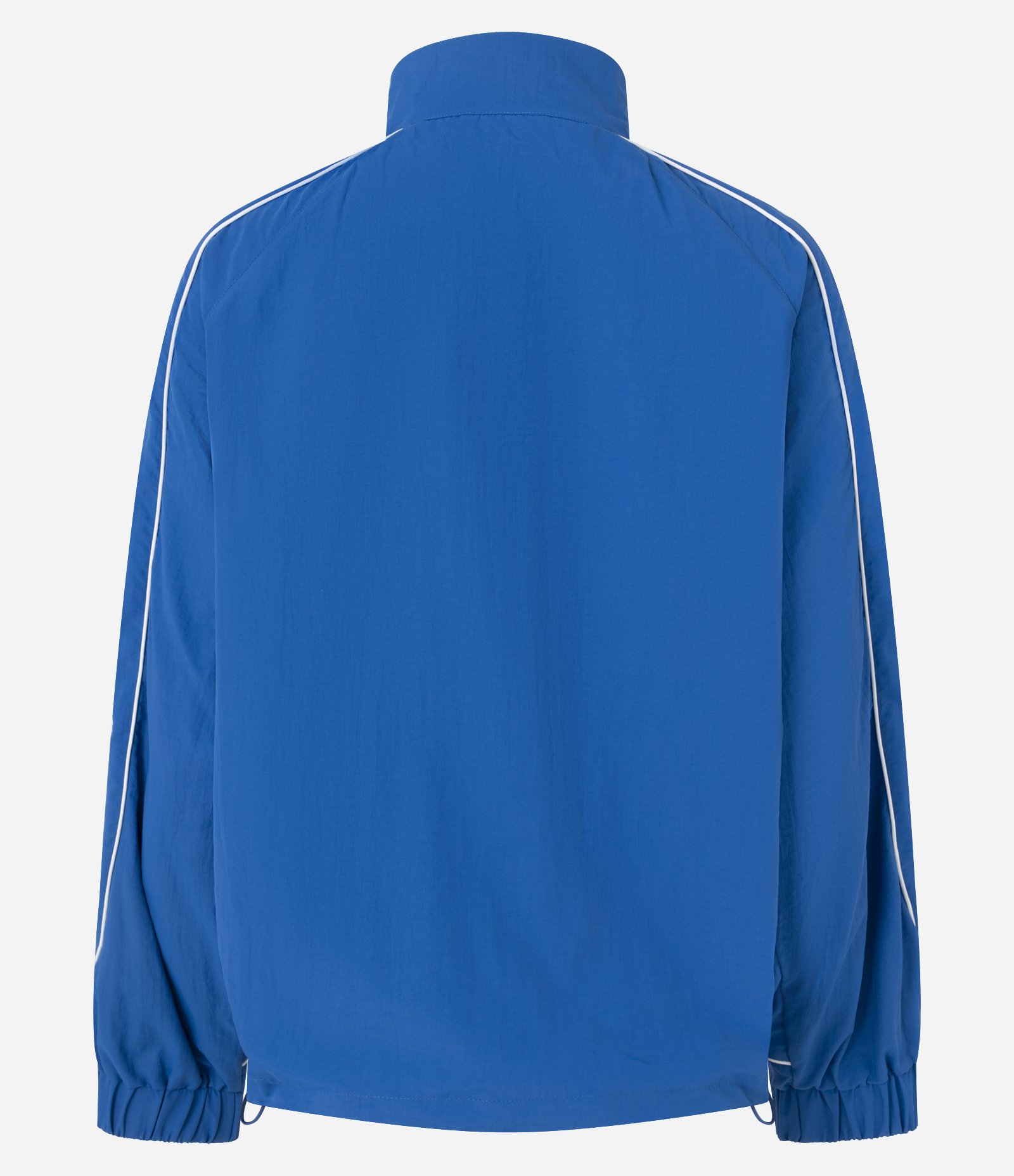 Jaqueta Oversized Esportiva em Microfibra com Detalhe Contrastante Azul 9