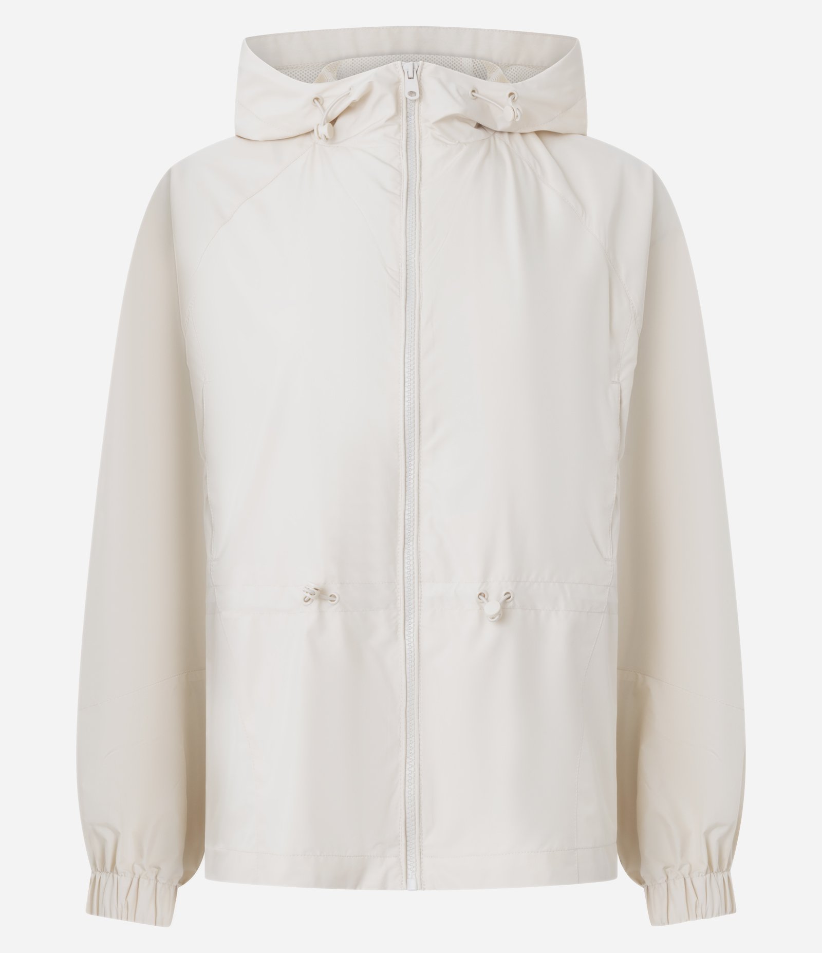 Jaqueta Oversized Esportiva à Prova D’Água Off White 5