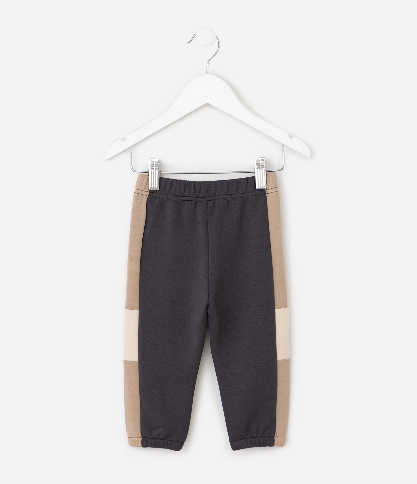 Calça Infantil em Modal com Listra Lateral - Tam 0 A 18 Meses Multicores 3