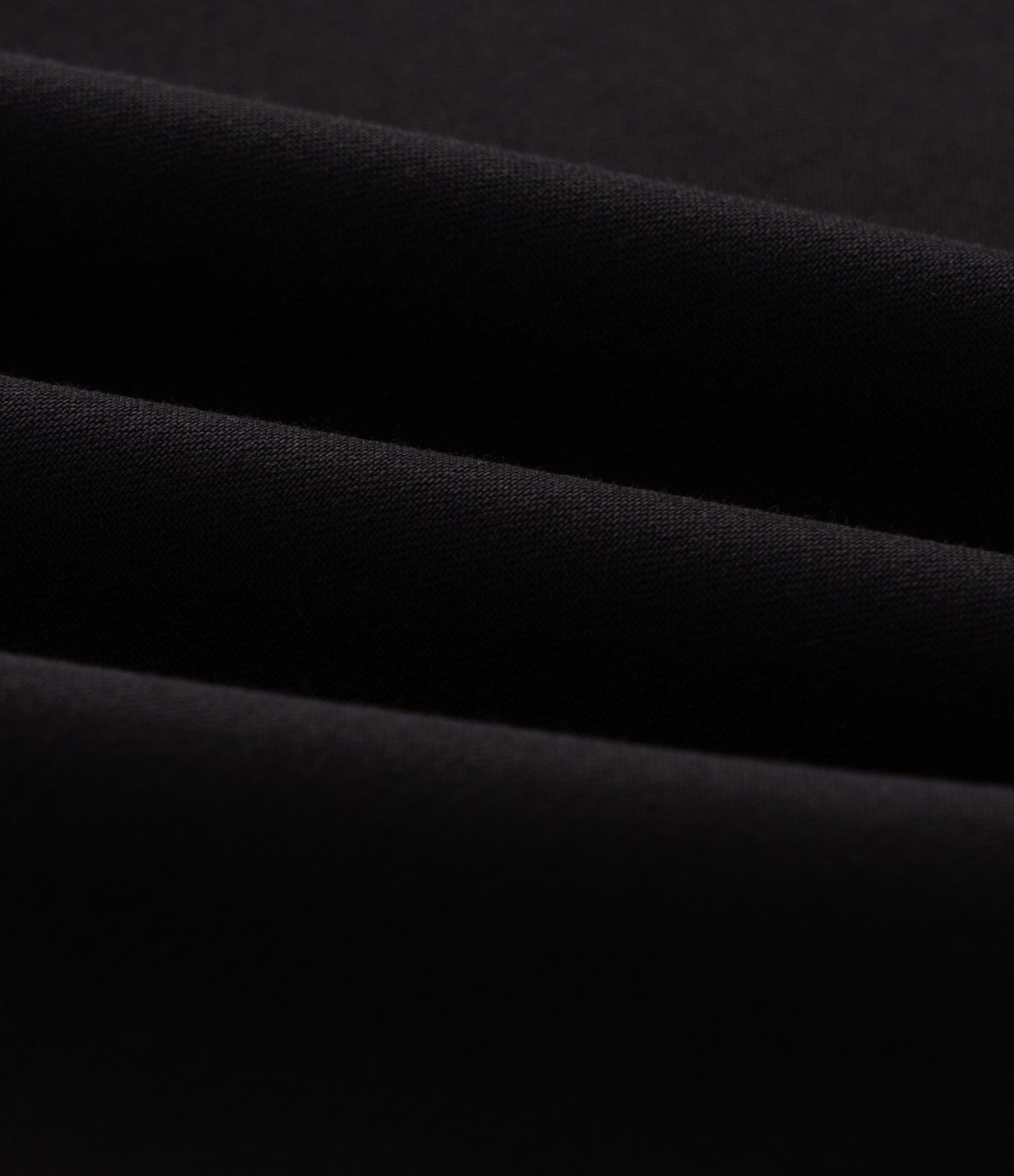 Camisa Infantil com Fibra de Bambu e Fechamento por Botões - Tam 5 a 14 Anos Preto 3
