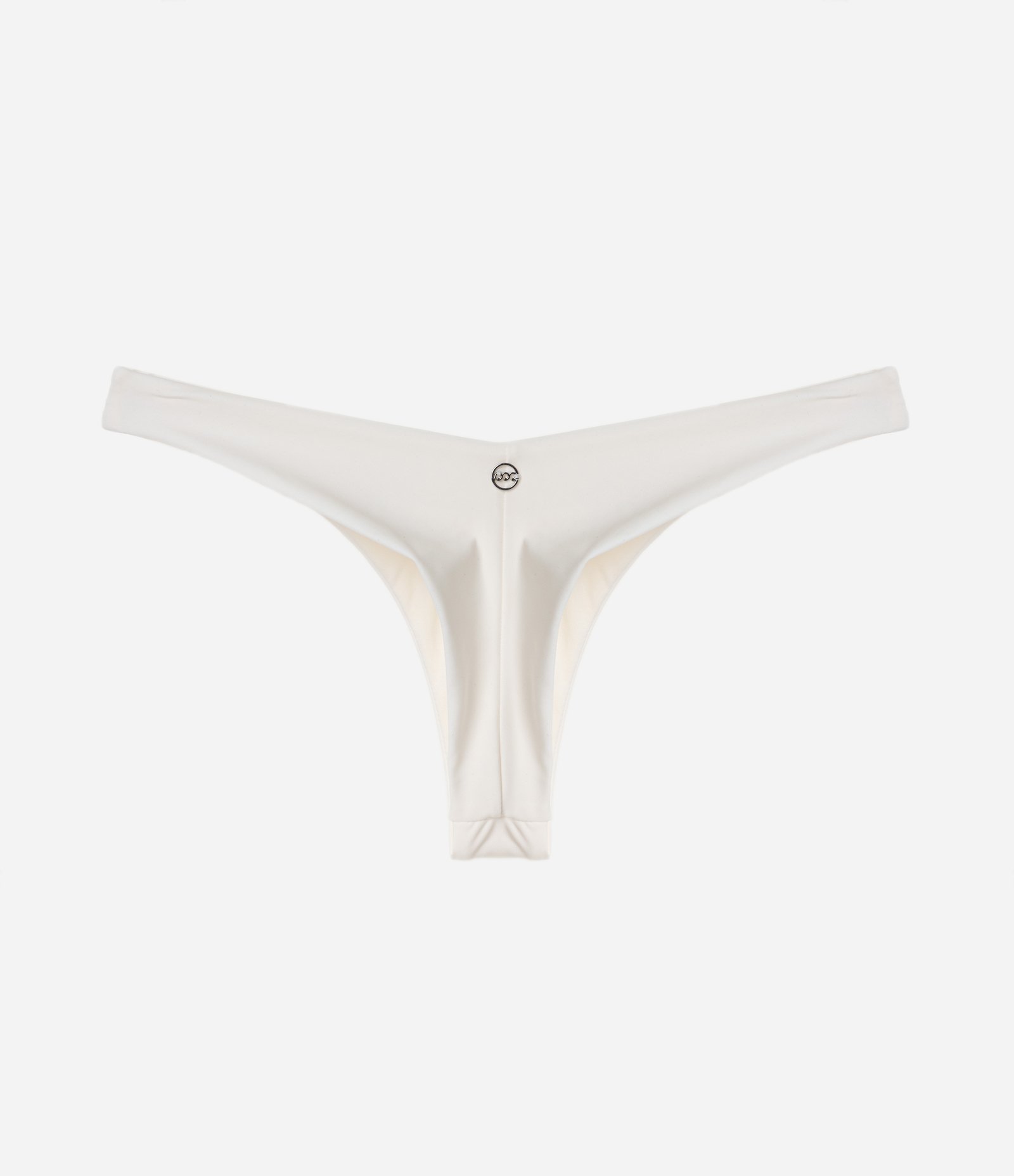 Biquíni Calcinha Asa Delta com Bordado e Efeito Empina Bumbum Off White 6