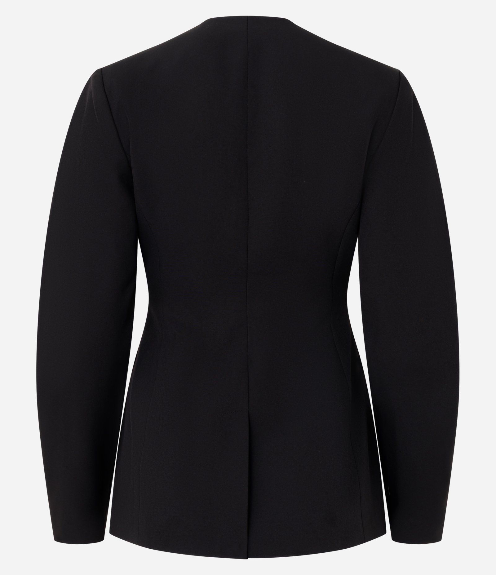 Blazer Alfaiatado com Manga Volumosa Preto 6