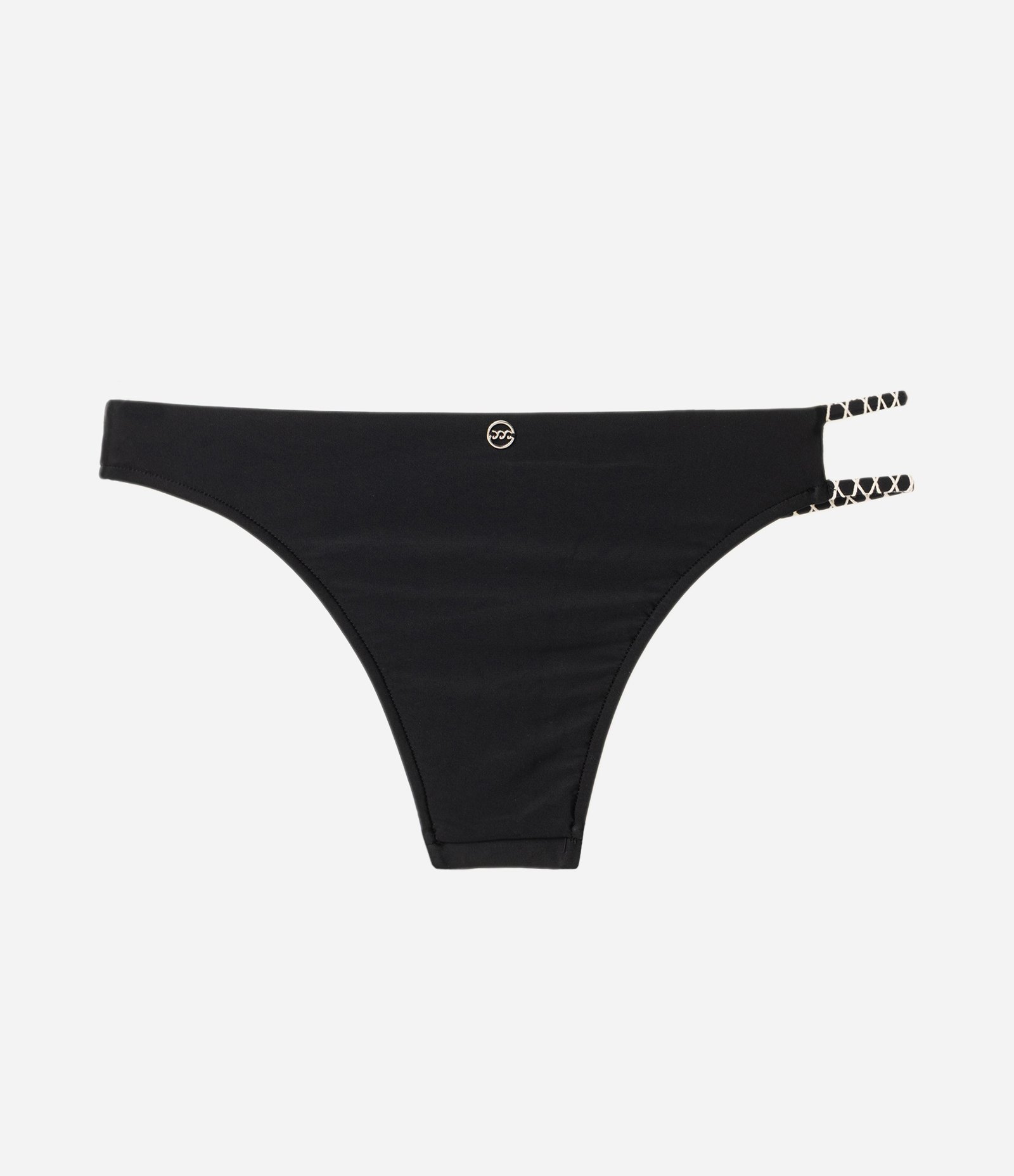 Biquíni Calcinha com Lateral Vazada Preto 2