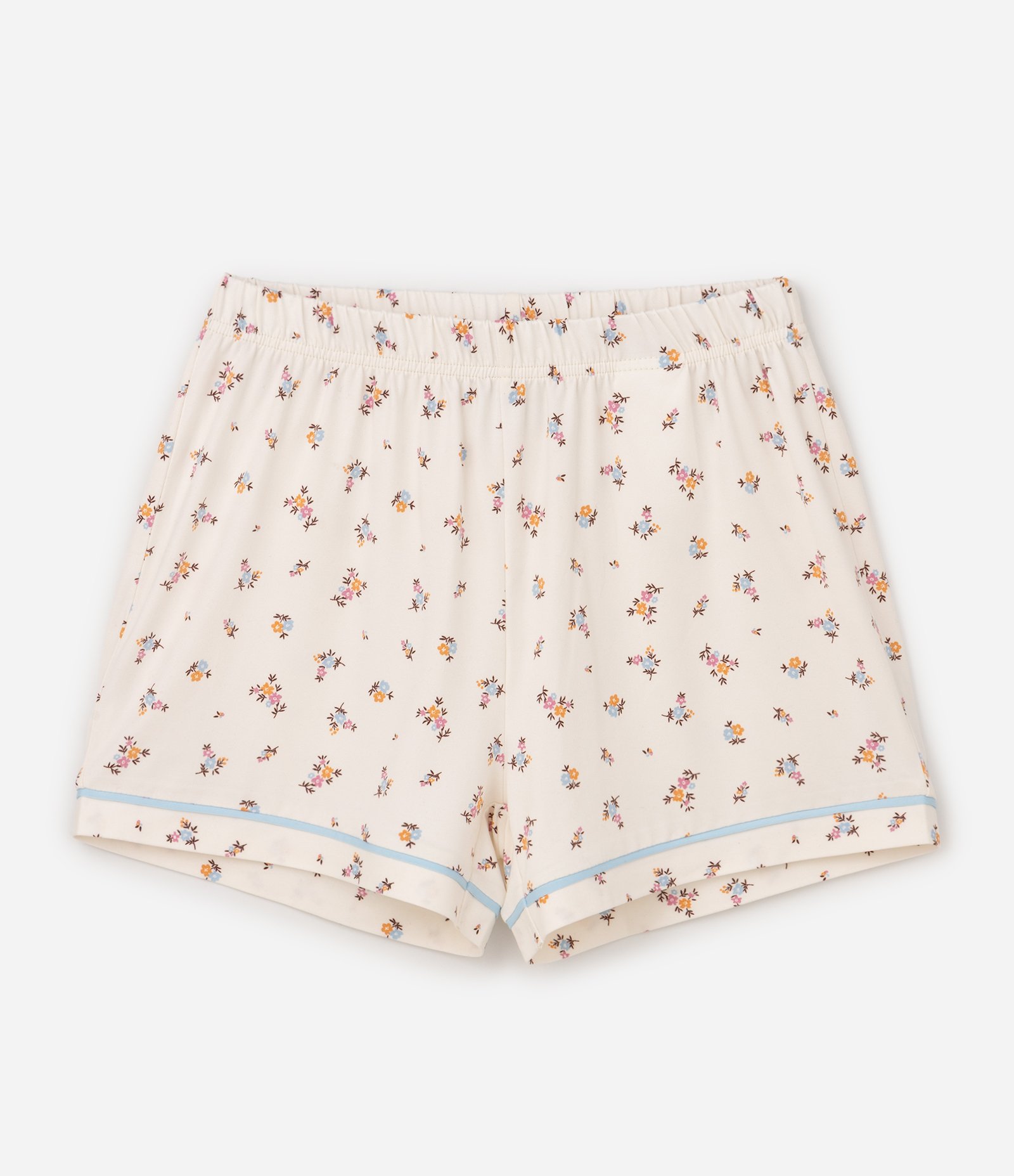 Pijama Infantil Peach Touch Manga Curta - Tam 5 a 16 anos Bege/Creme 4