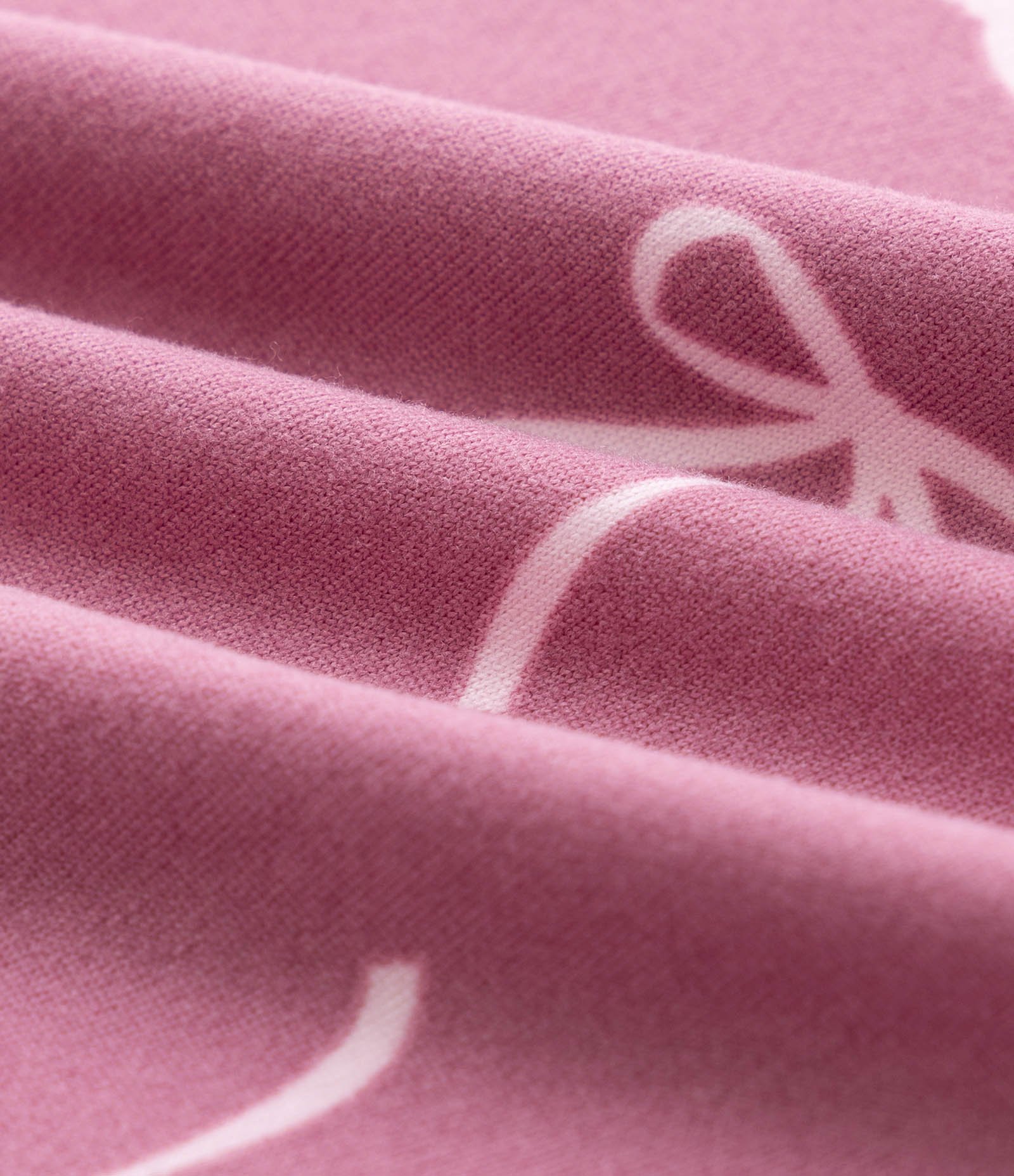 Pijama Infantil em Moletinho com Estampa de Lacinhos e Toque Suave - Tam 5 a 16 Anos Rosa 6
