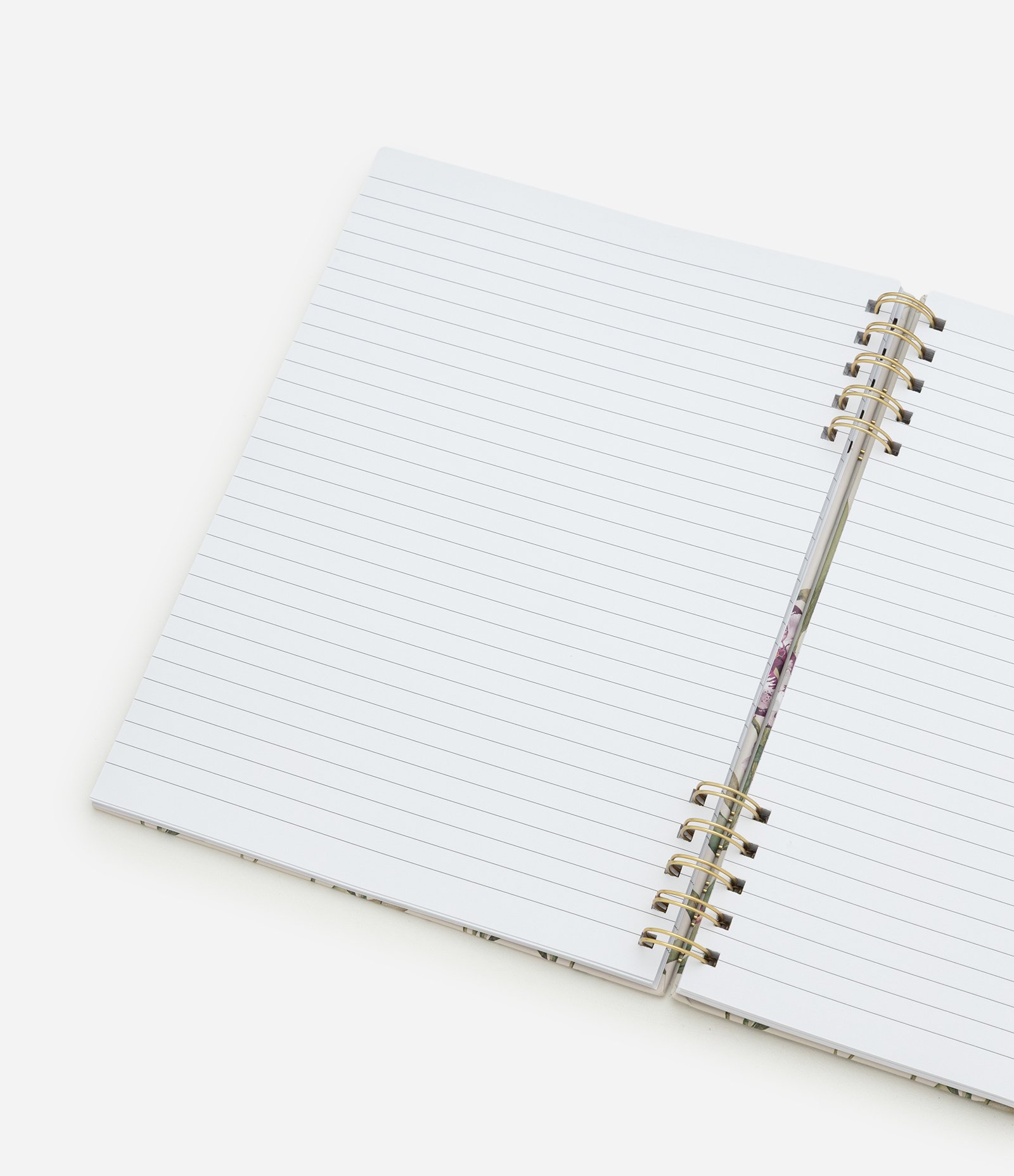 Caderno com Estampa Floral Off White 4