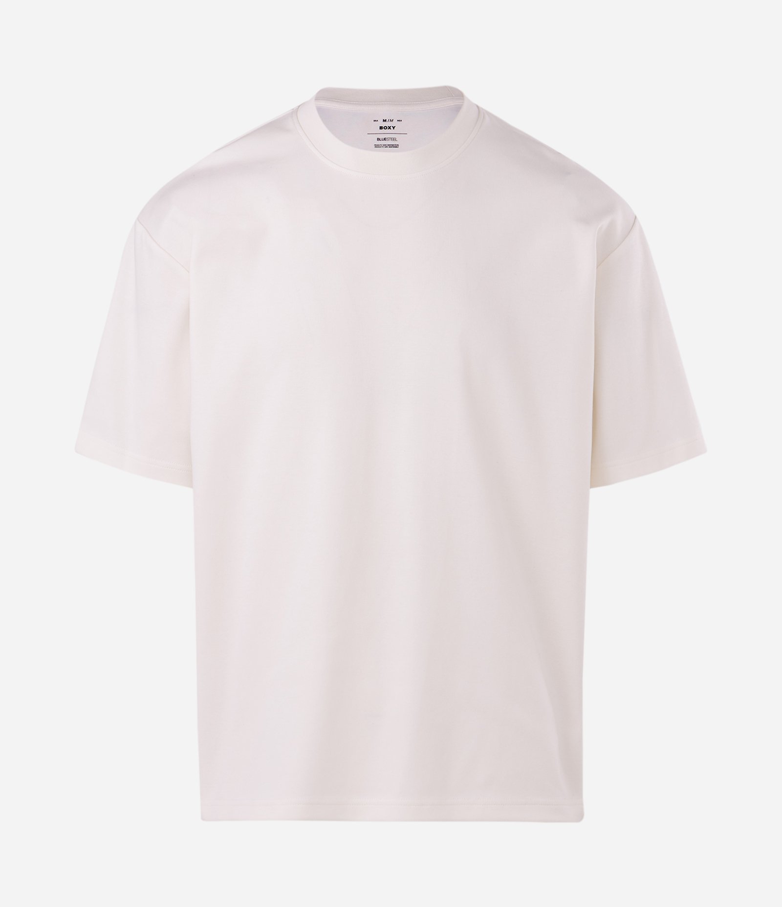 Camiseta Manga Curta Boxy Tecnológica Off White 1