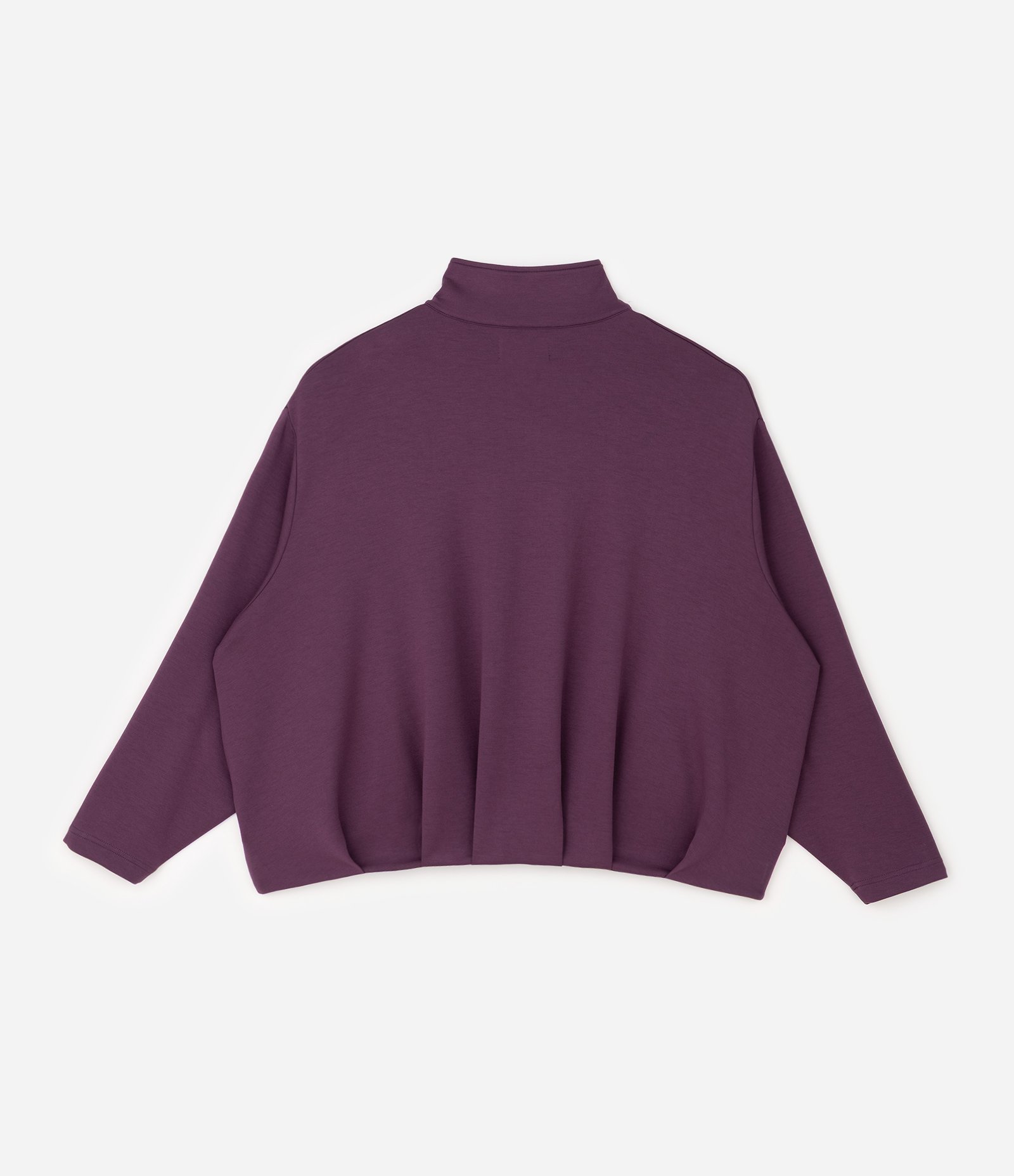 Jaqueta Esportiva Balonê em Malha Dupla Frontura Curve & Plus Size Roxo 6