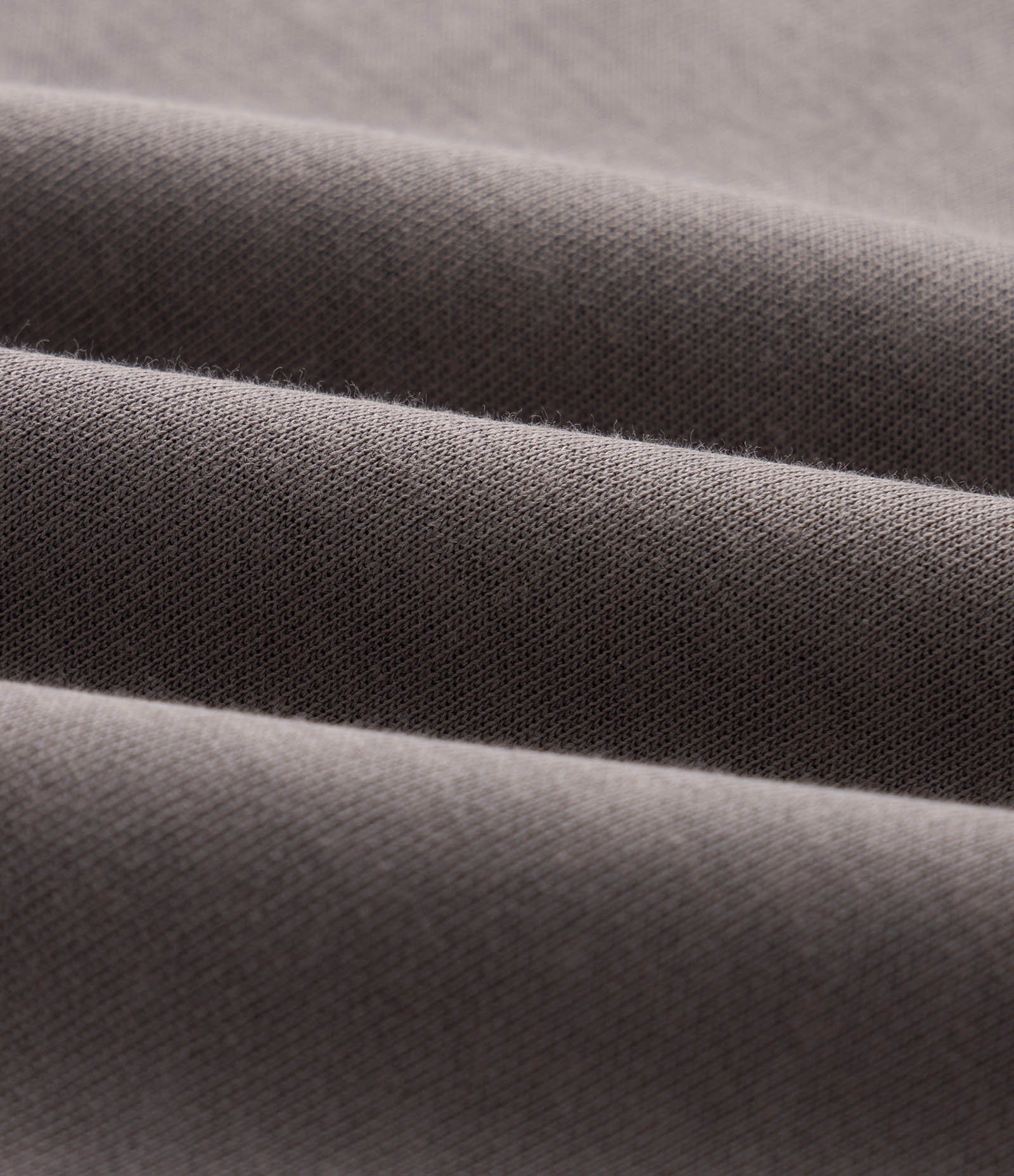 Calça Super Wide Leg em Algodão Interlock com Cordão Cinza Médio 3