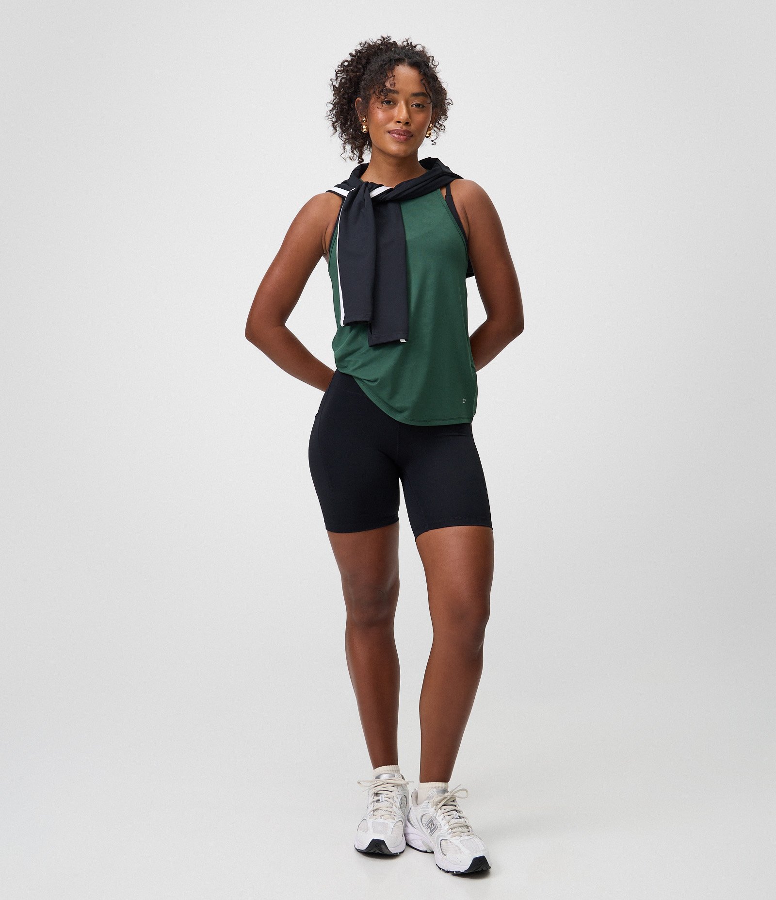 Regata Nadador Esportiva em Microfibra Verde 2