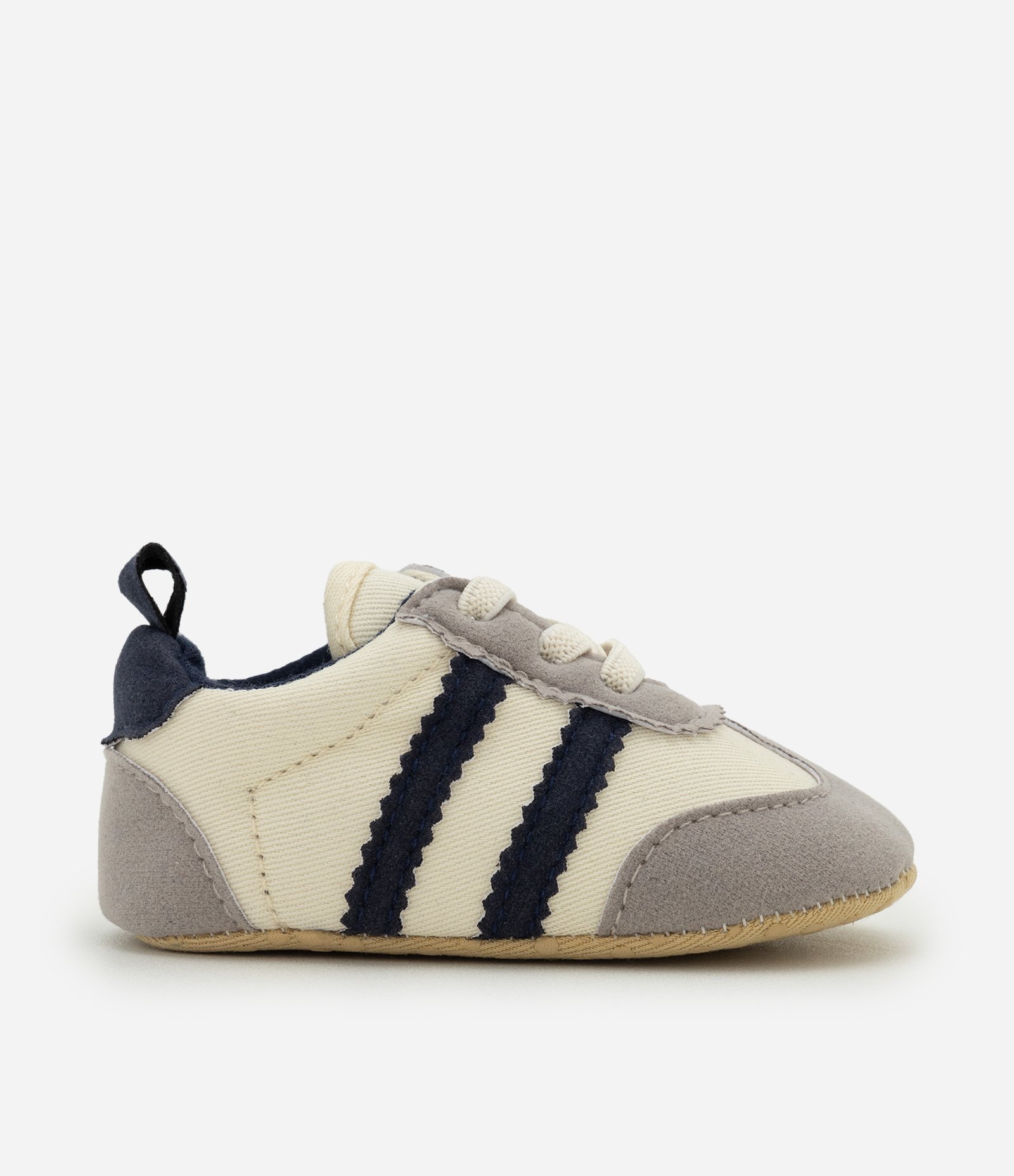 Tênis Infantil com Recortes Esportivos – Tam 13 a 19 Cinza/Off White 6