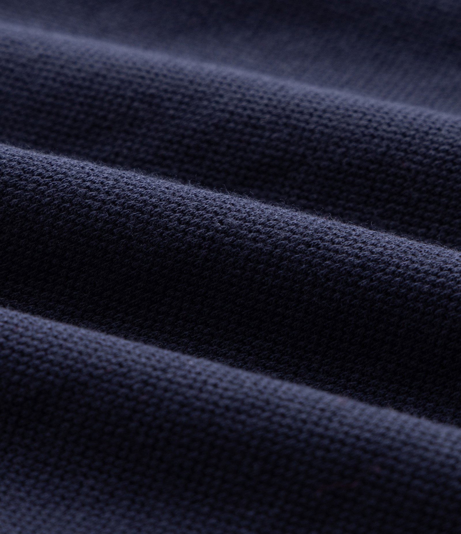 Pijama Curto em Piquet com Detalhes Listrados Azul 5