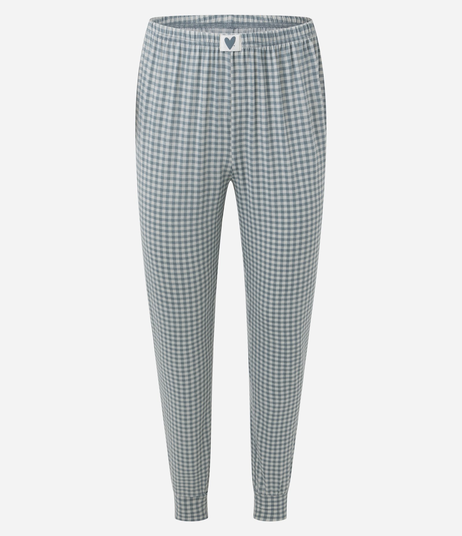 Pijama Longo em Peach Touch com Estampa Xadrez e Lettering Lilás/Verde 7