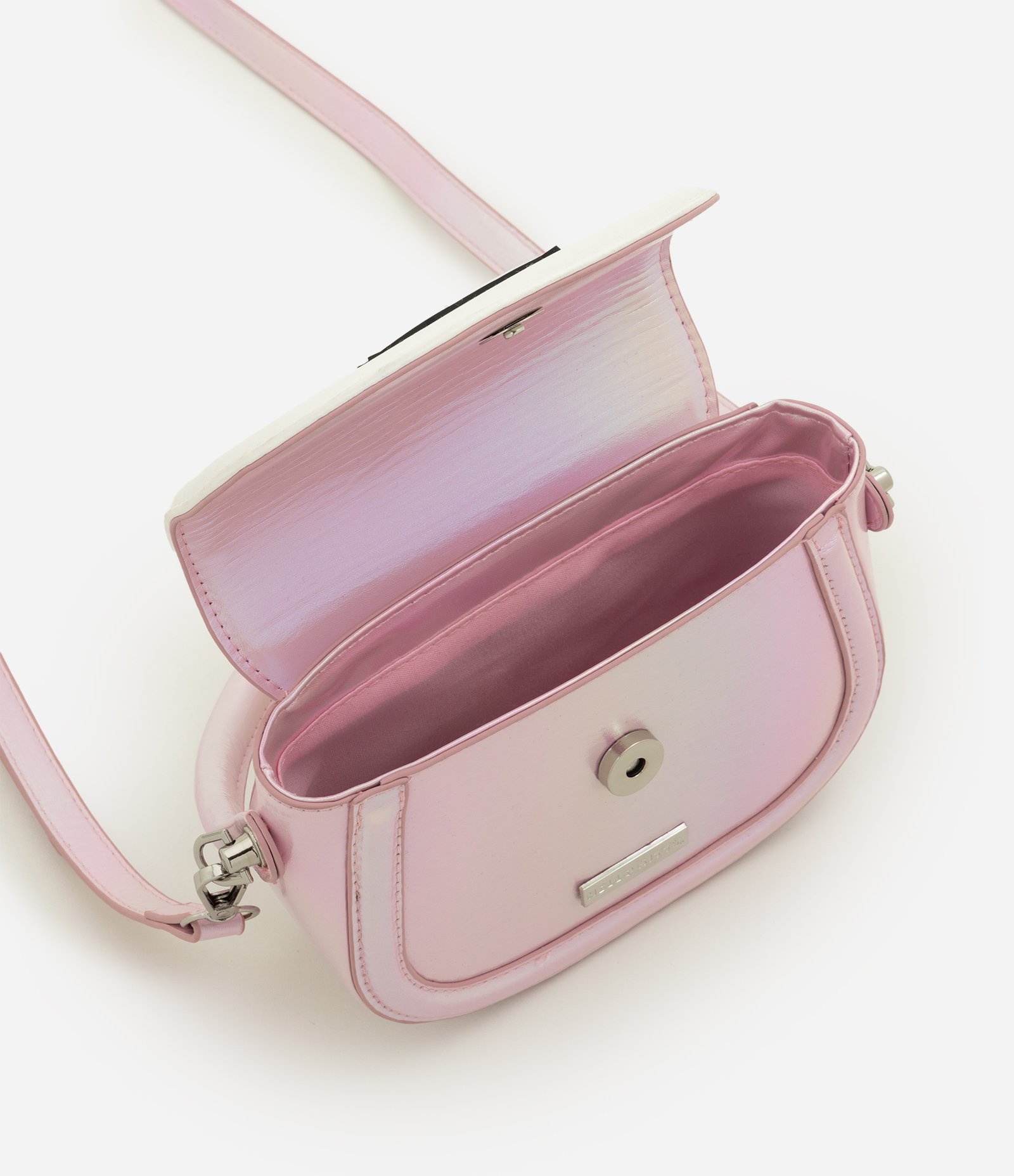 Bolsa Infantil em PU da Hello Kitty com Alça Transversal - Tam U Rosa 5