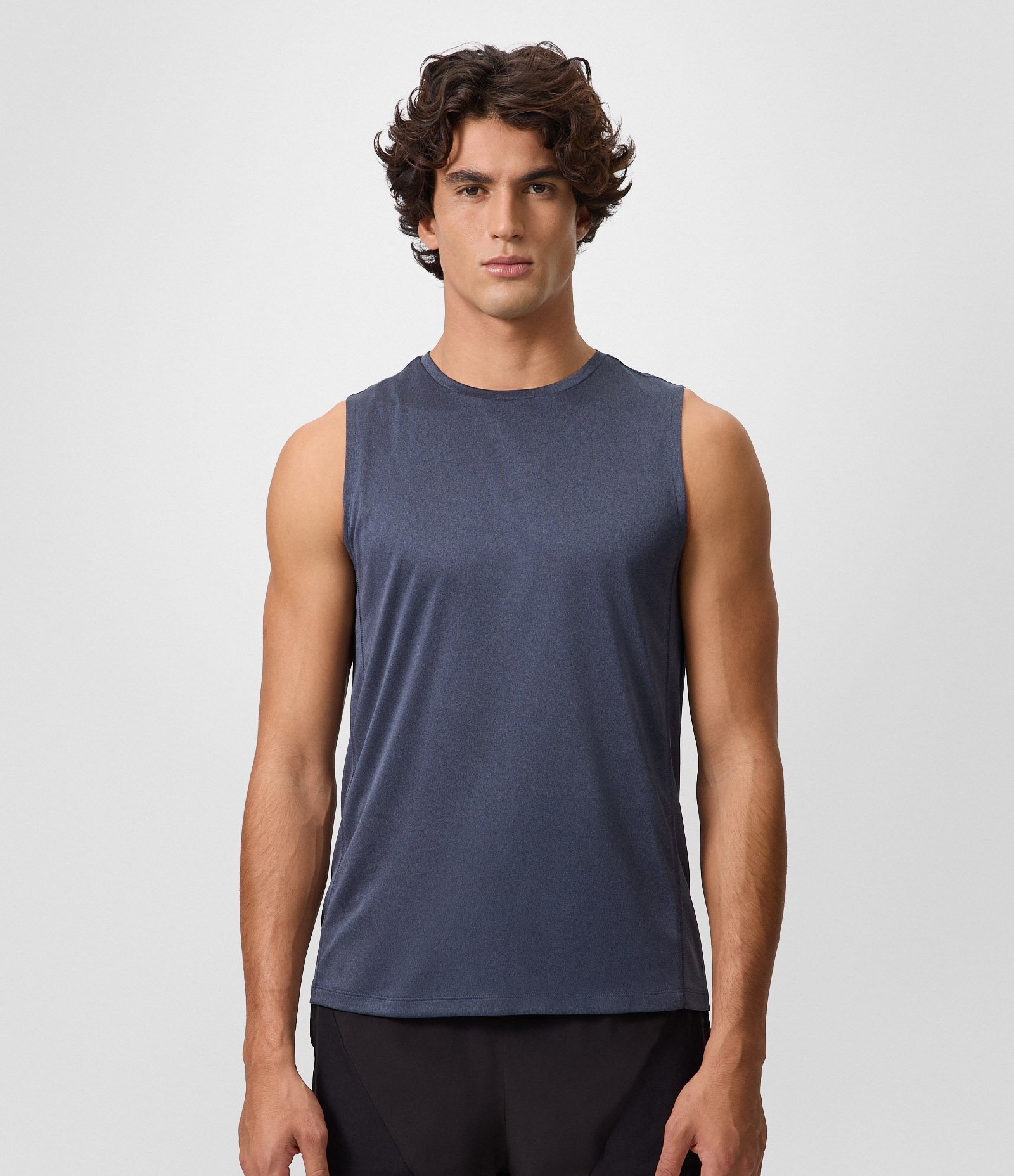 Regata Regular Esportiva Básica com Detalhe Refletivo Azul 1