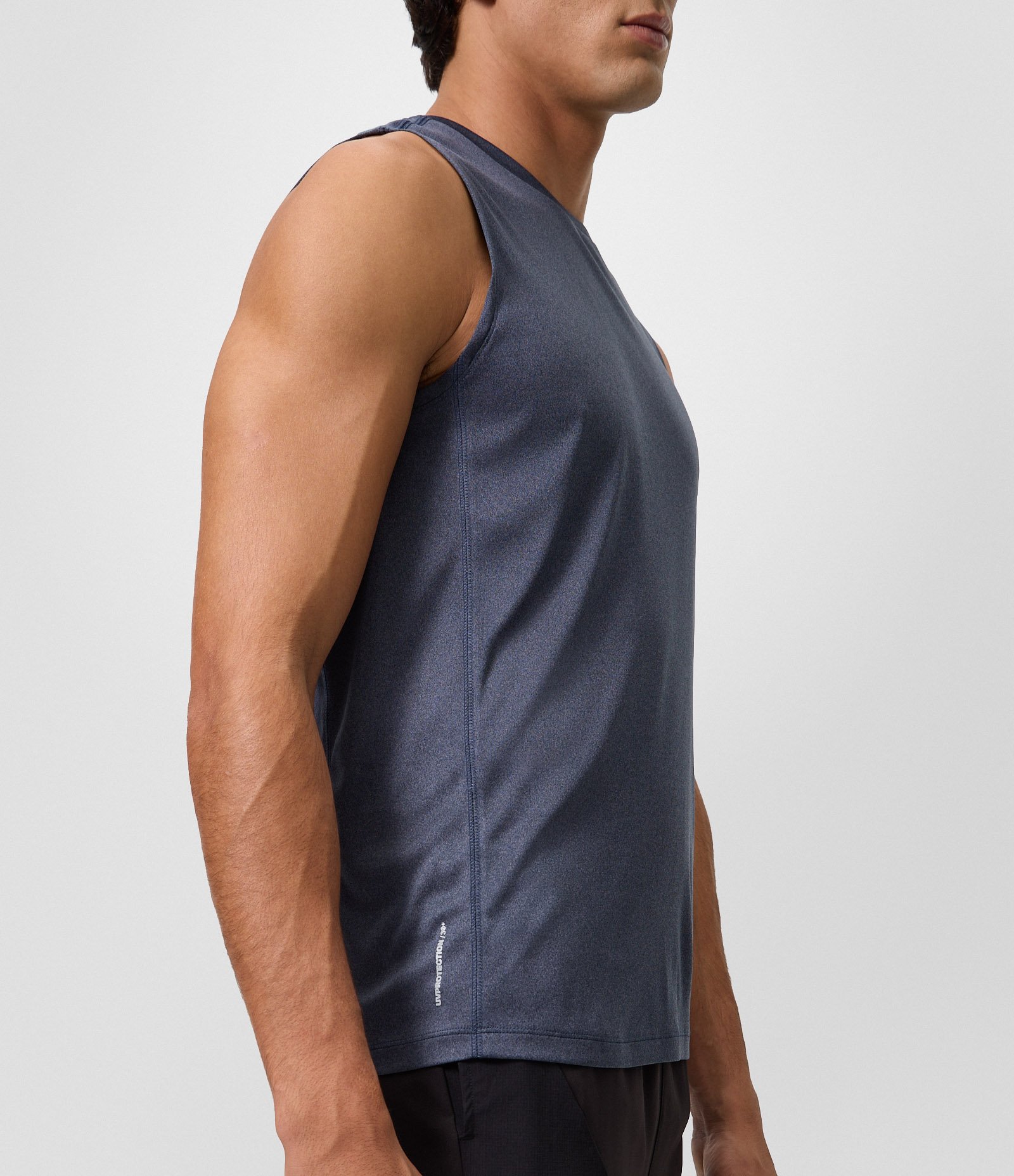 Regata Regular Esportiva Básica com Detalhe Refletivo Azul 4