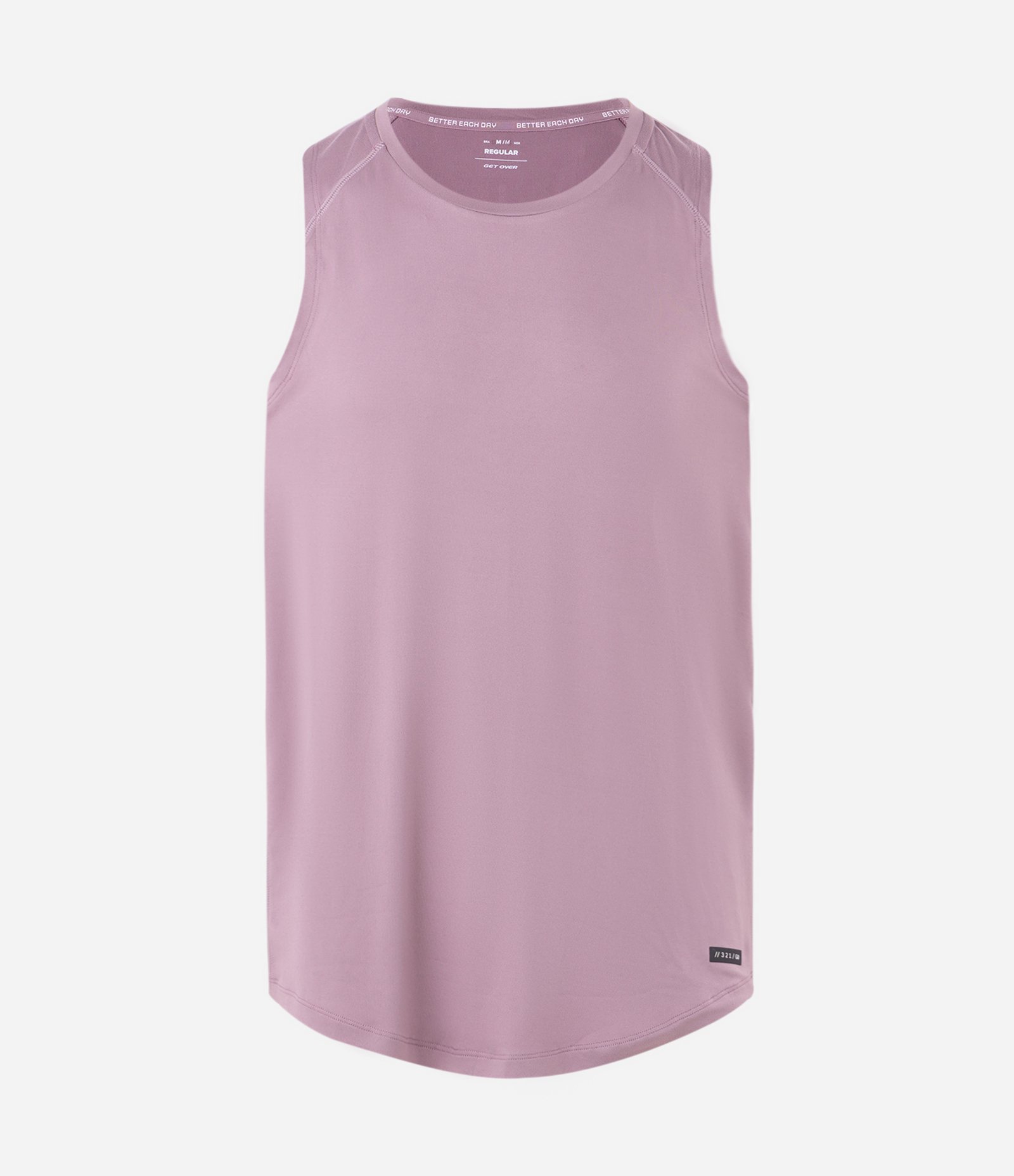 Regata Esportiva com Detalhe Contrastante Lilás 7